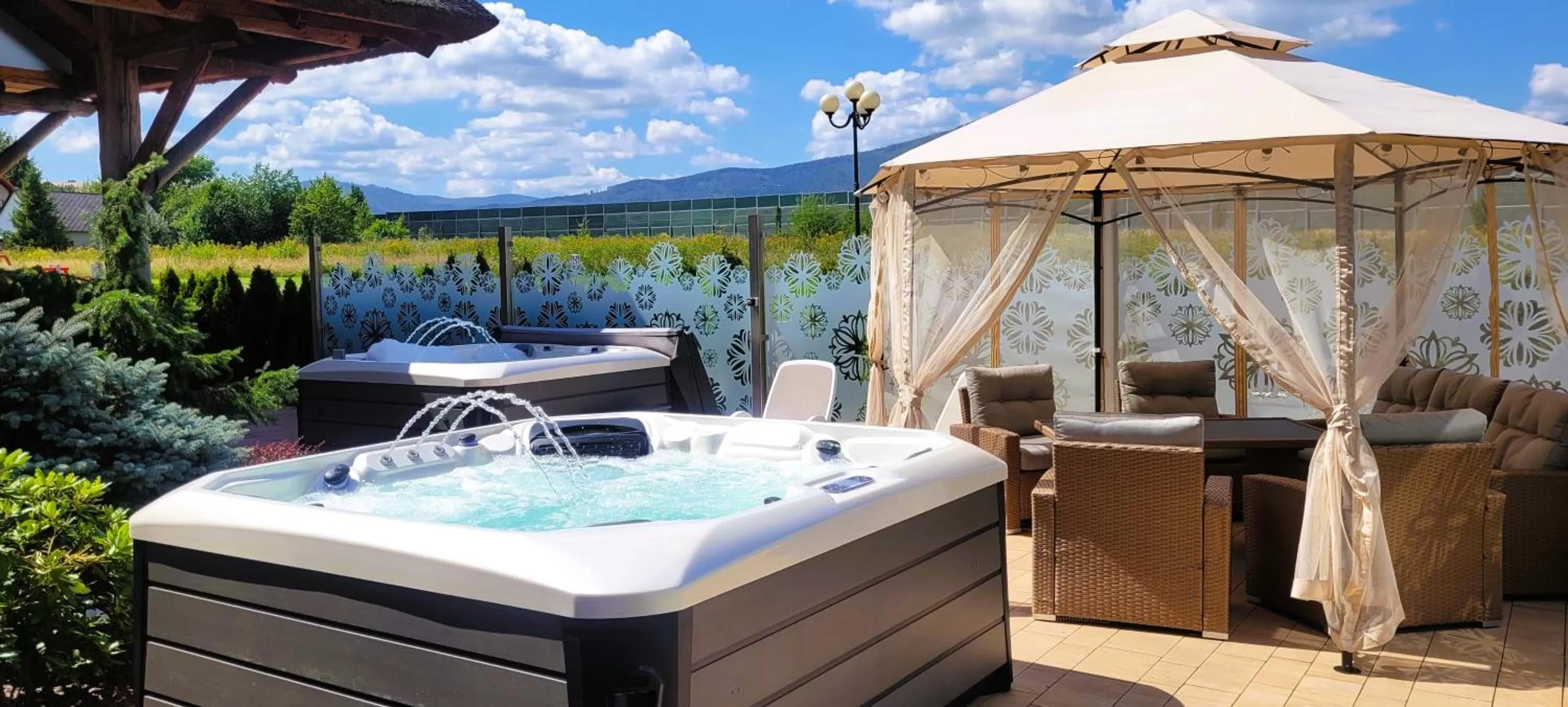 Patio in Dworek Góralski