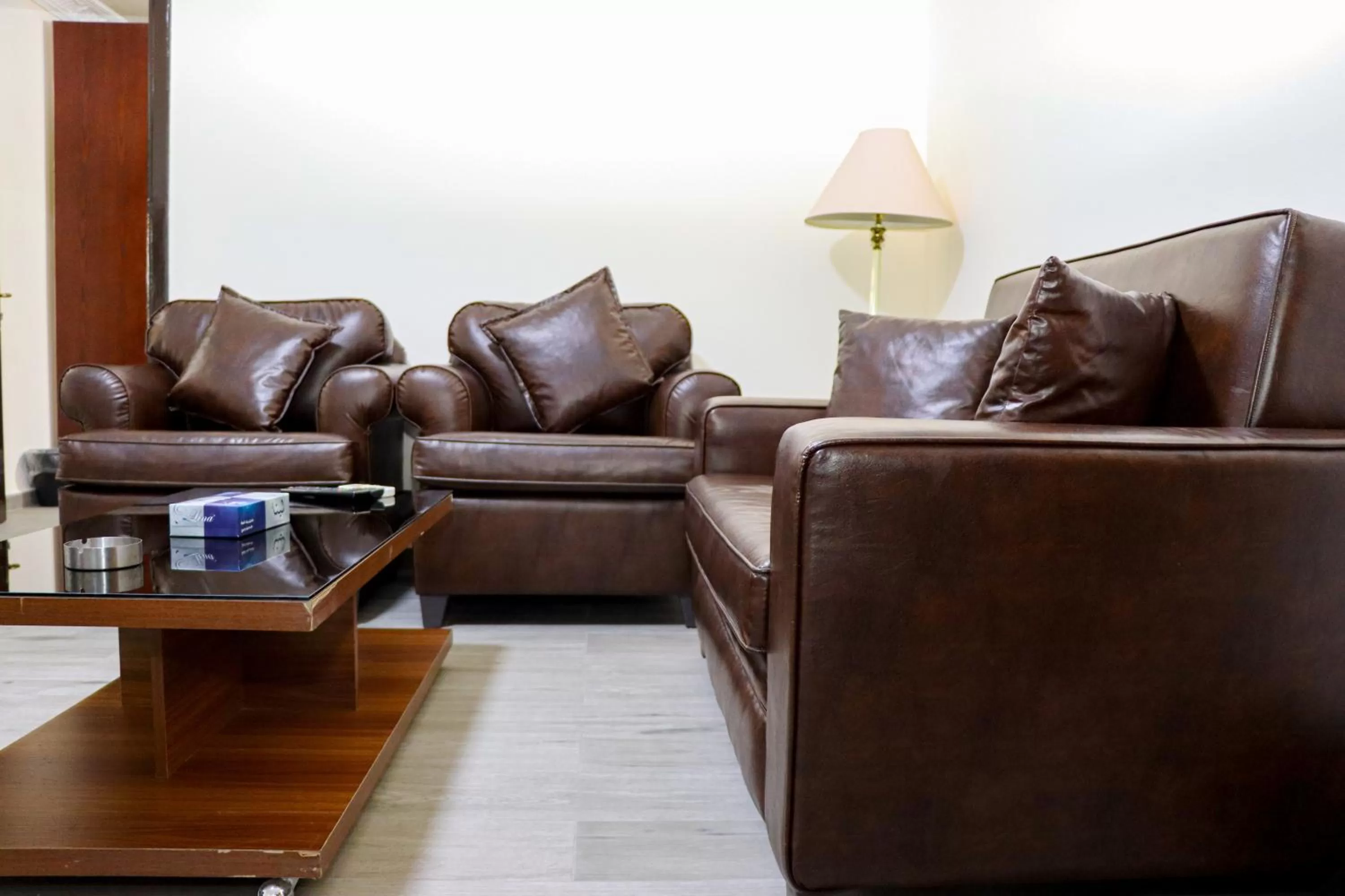 Seating area in Al Jamal Suites