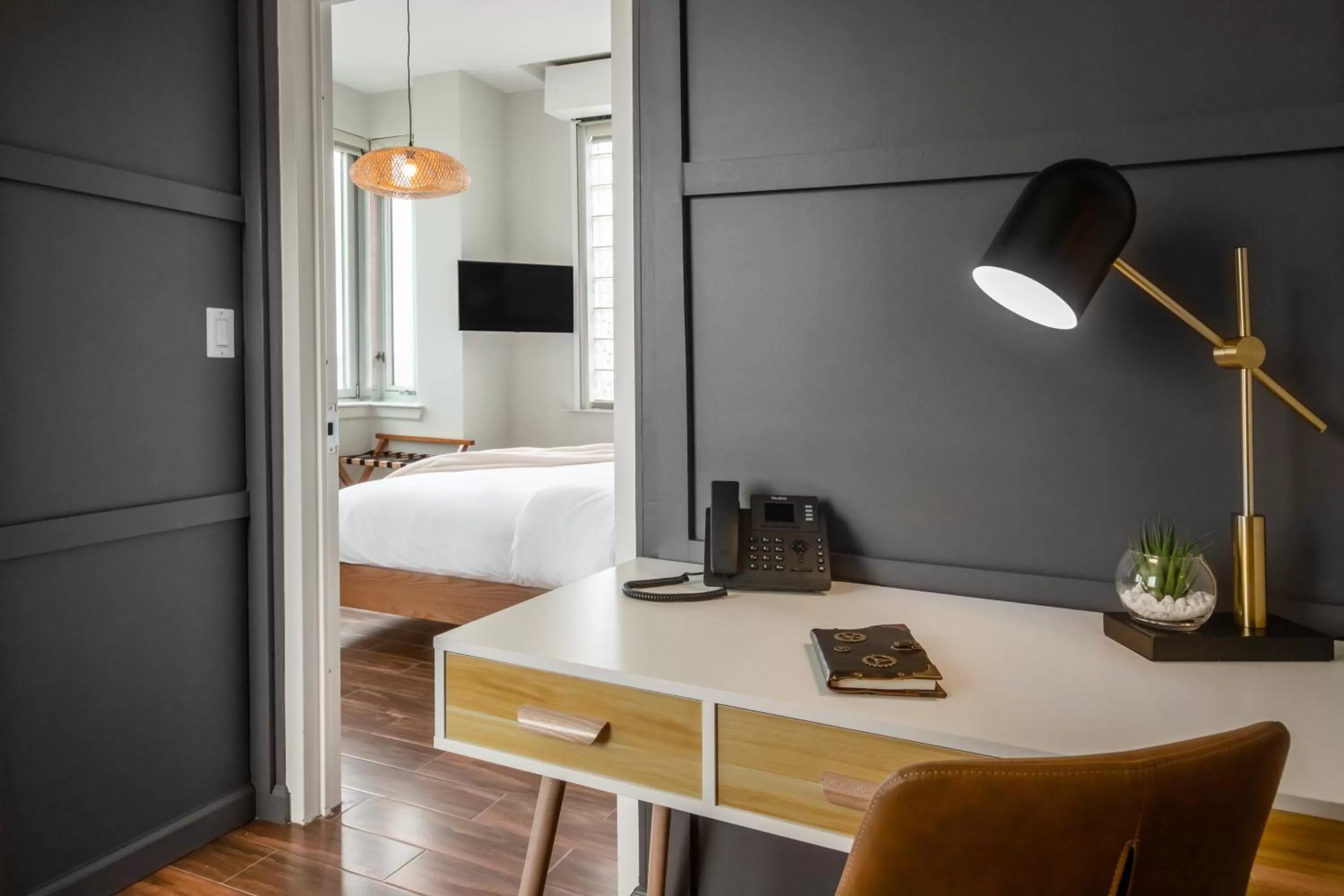 Bed in The Modernist Hotel