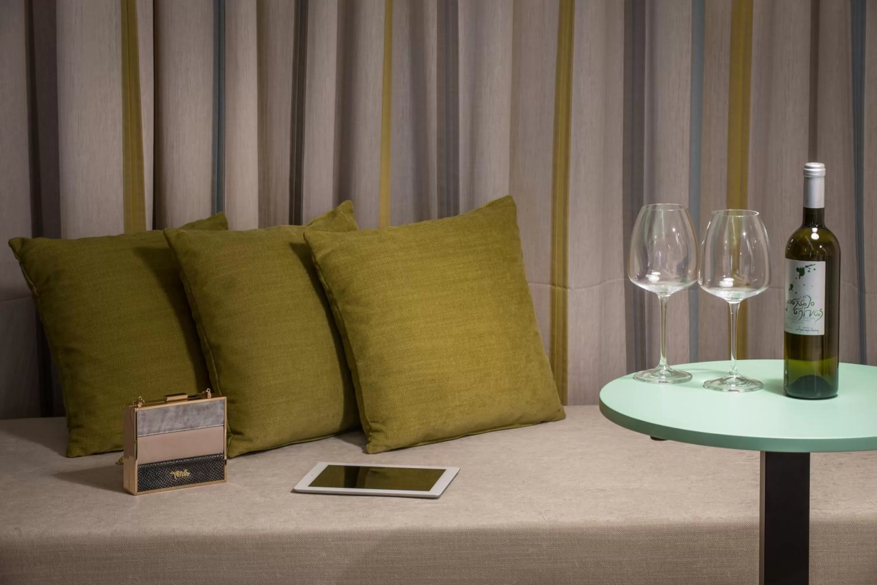 Seating area in Infinity City Boutique Hotel