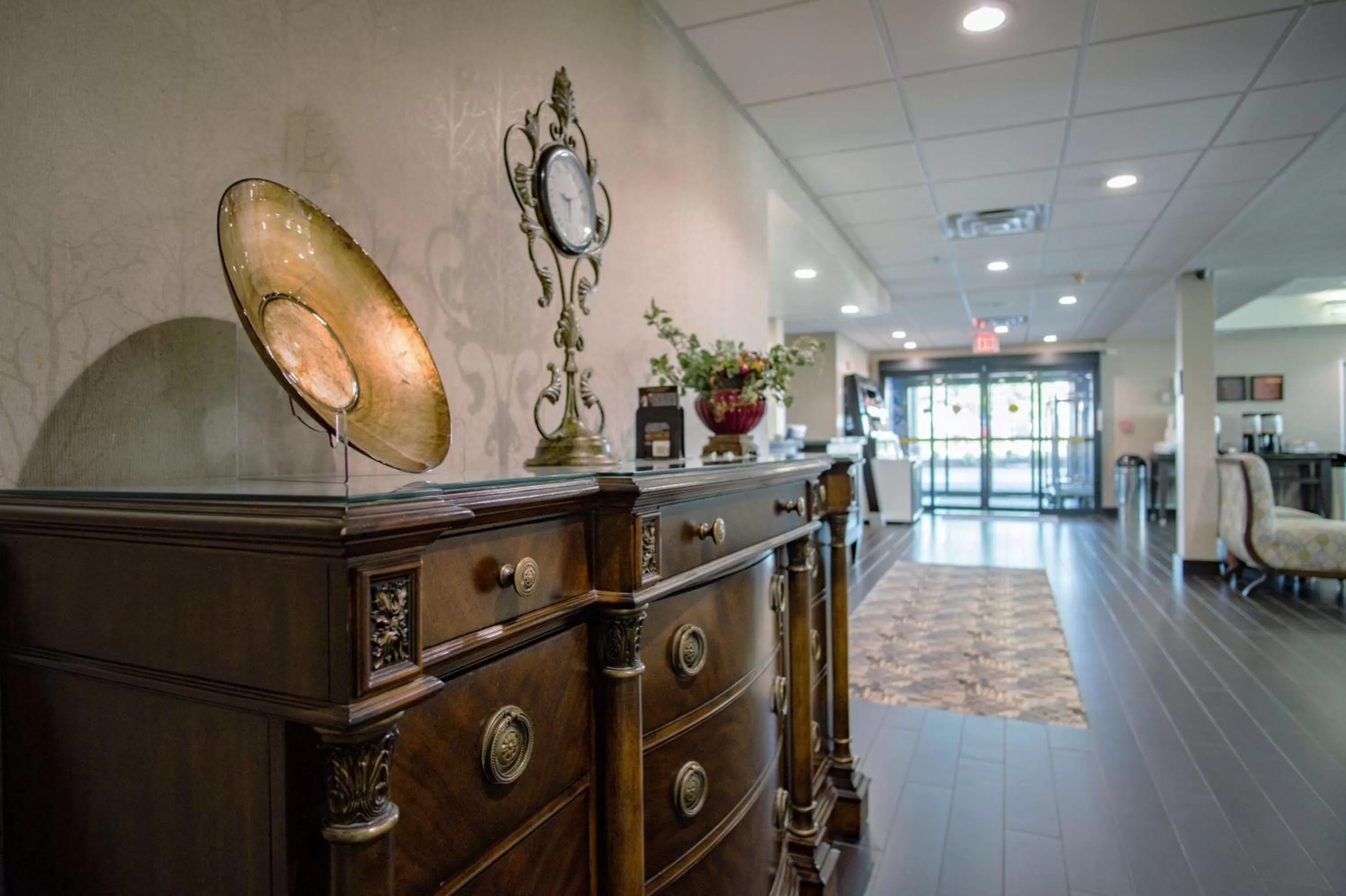 Lobby or reception in Hampton Inn Oklahoma City/Yukon
