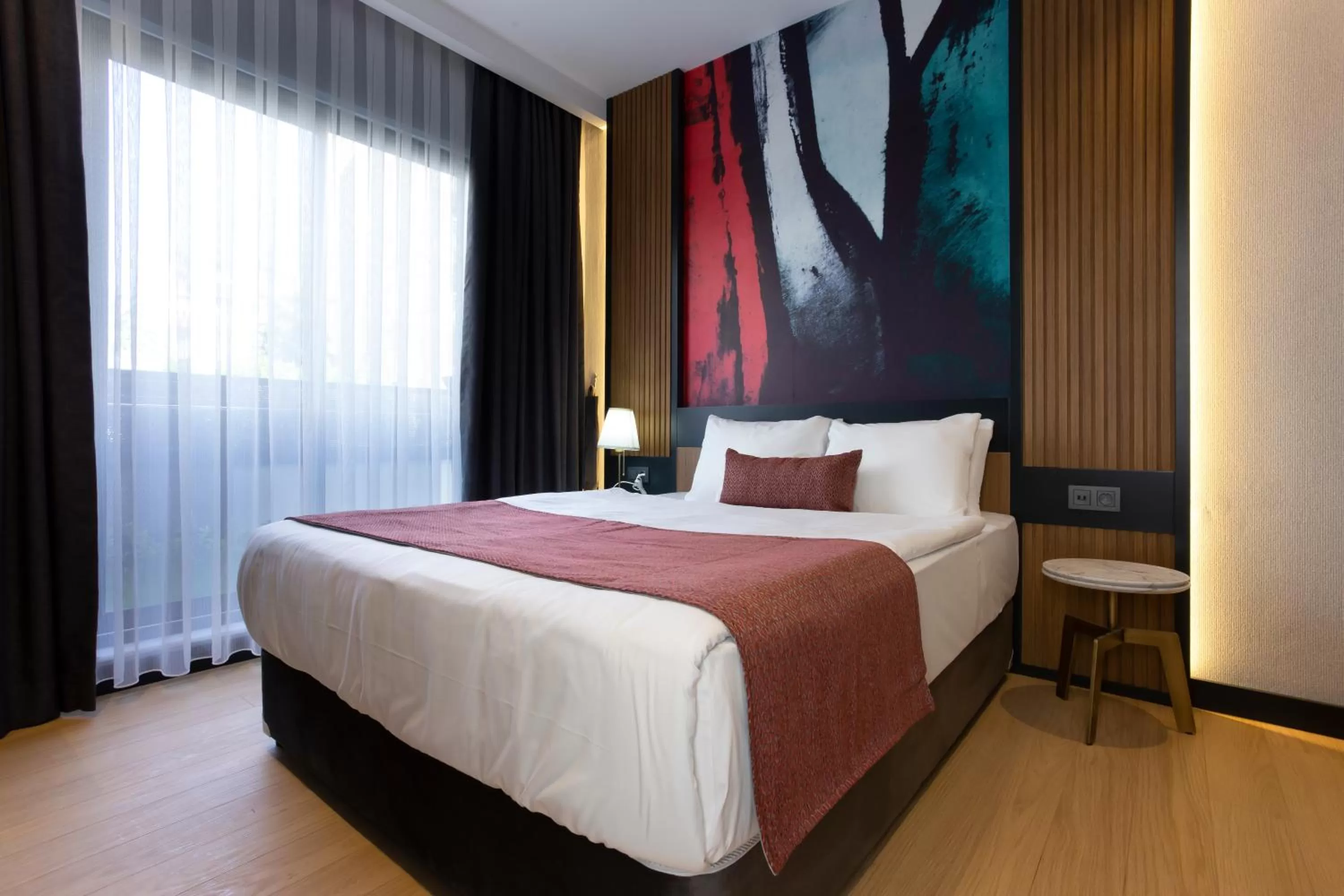 Bed in Nox Suite Rezidans