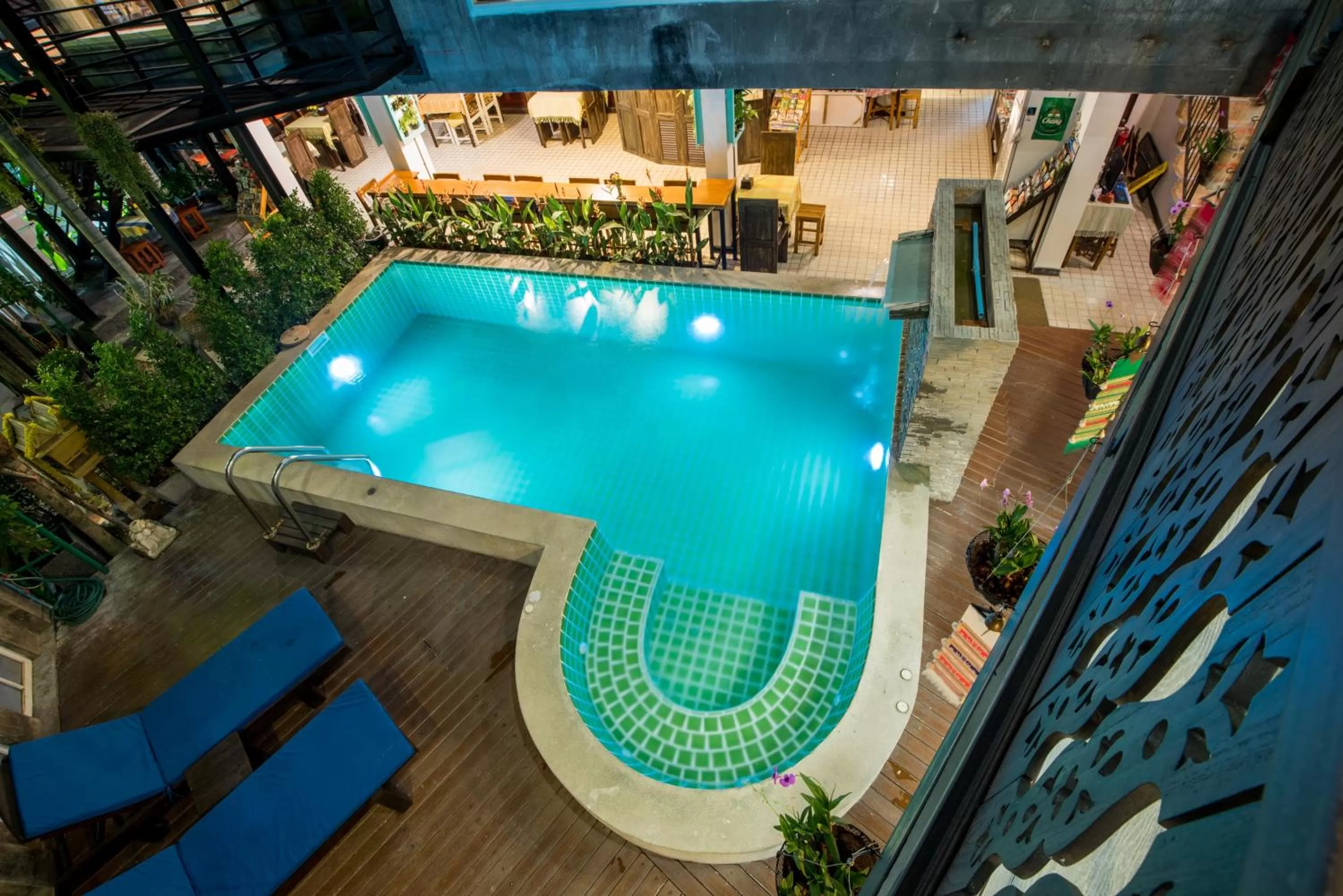 Swimming pool in Chedi Home