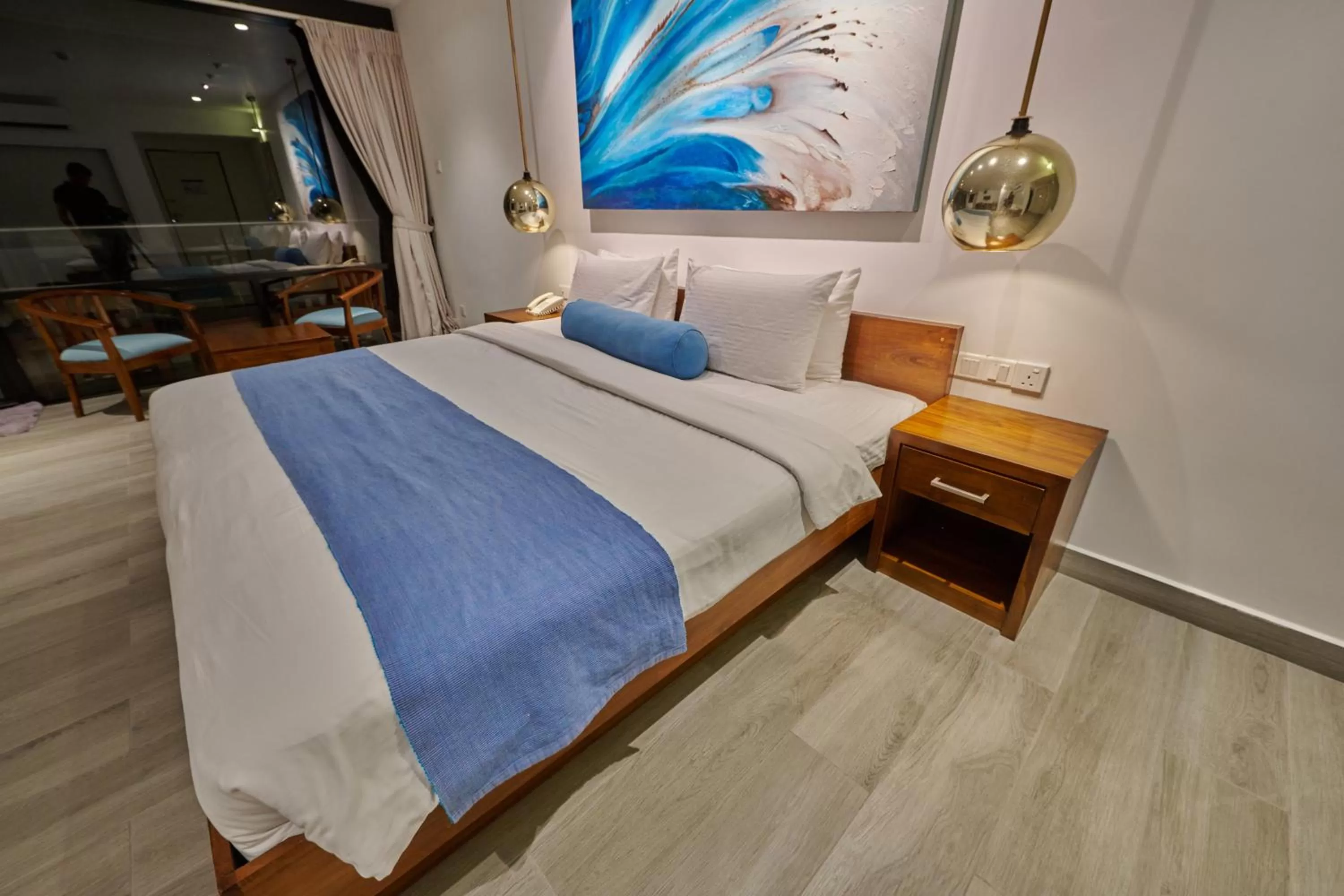 Bed in Agnus Unawatuna