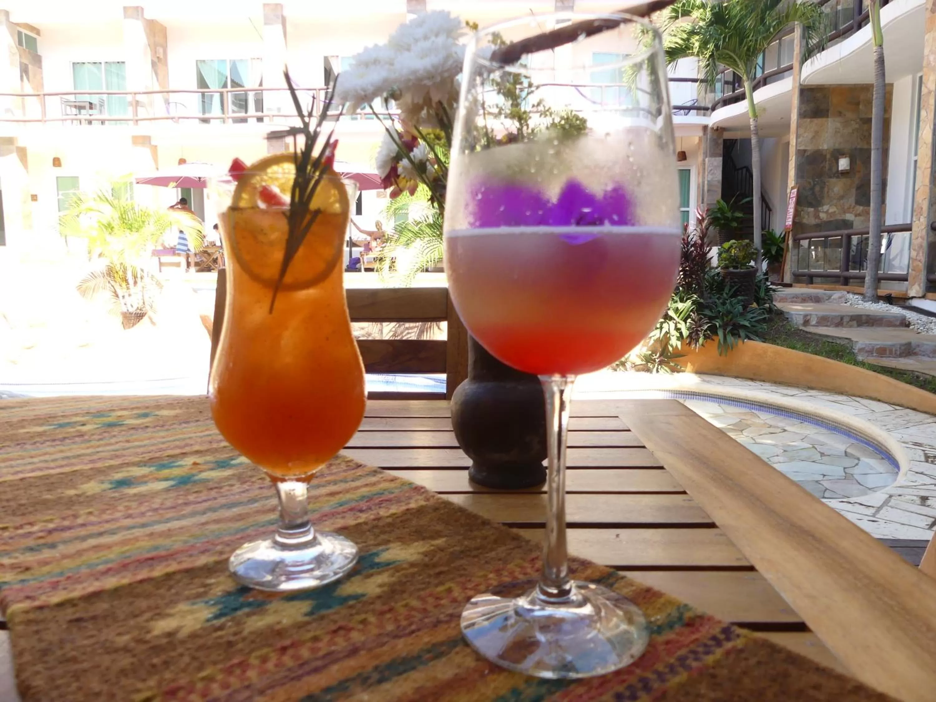 Alcoholic drinks in Hotel Rockaway