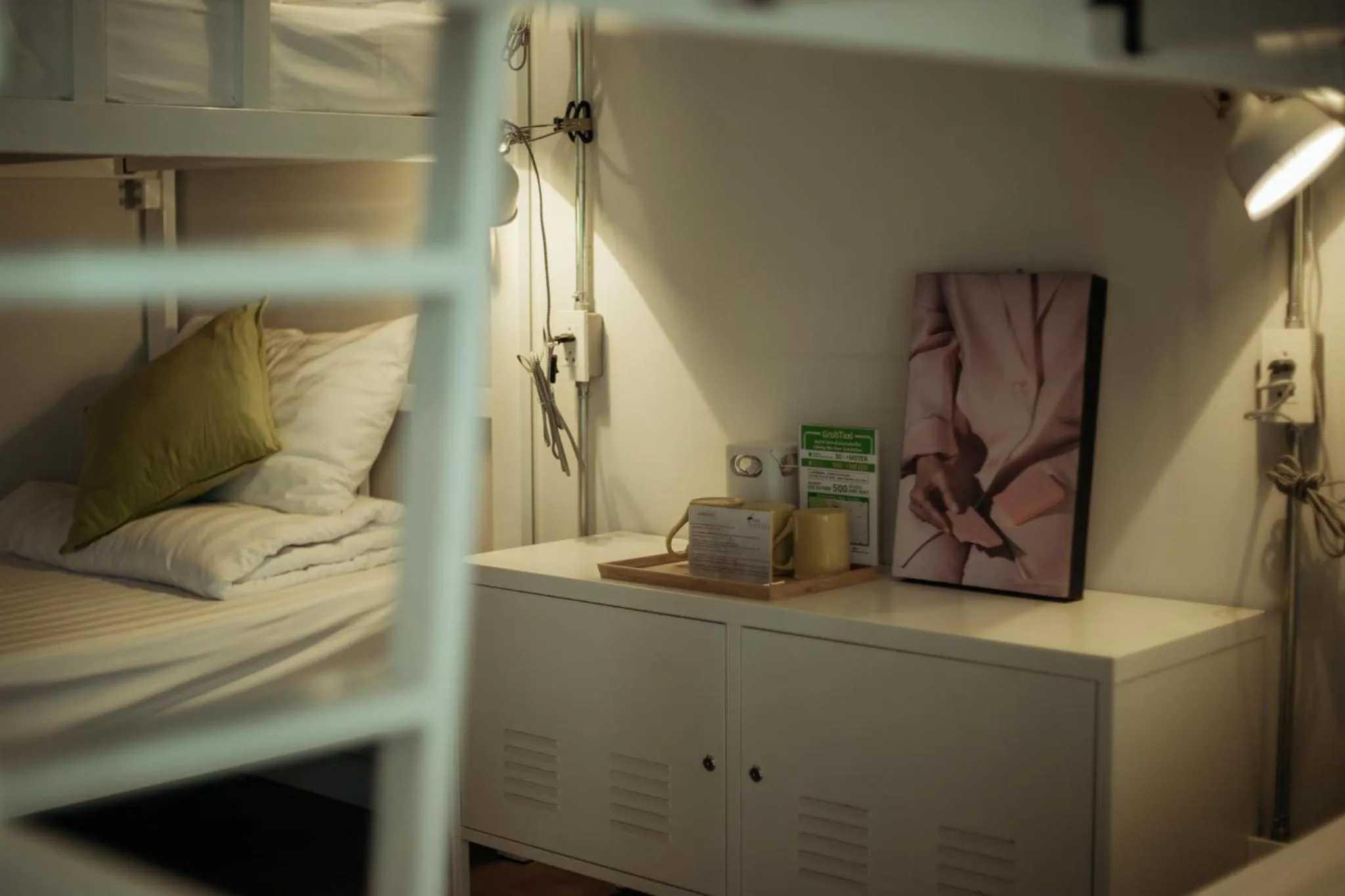 Bed in J Poshtel Chiangmai