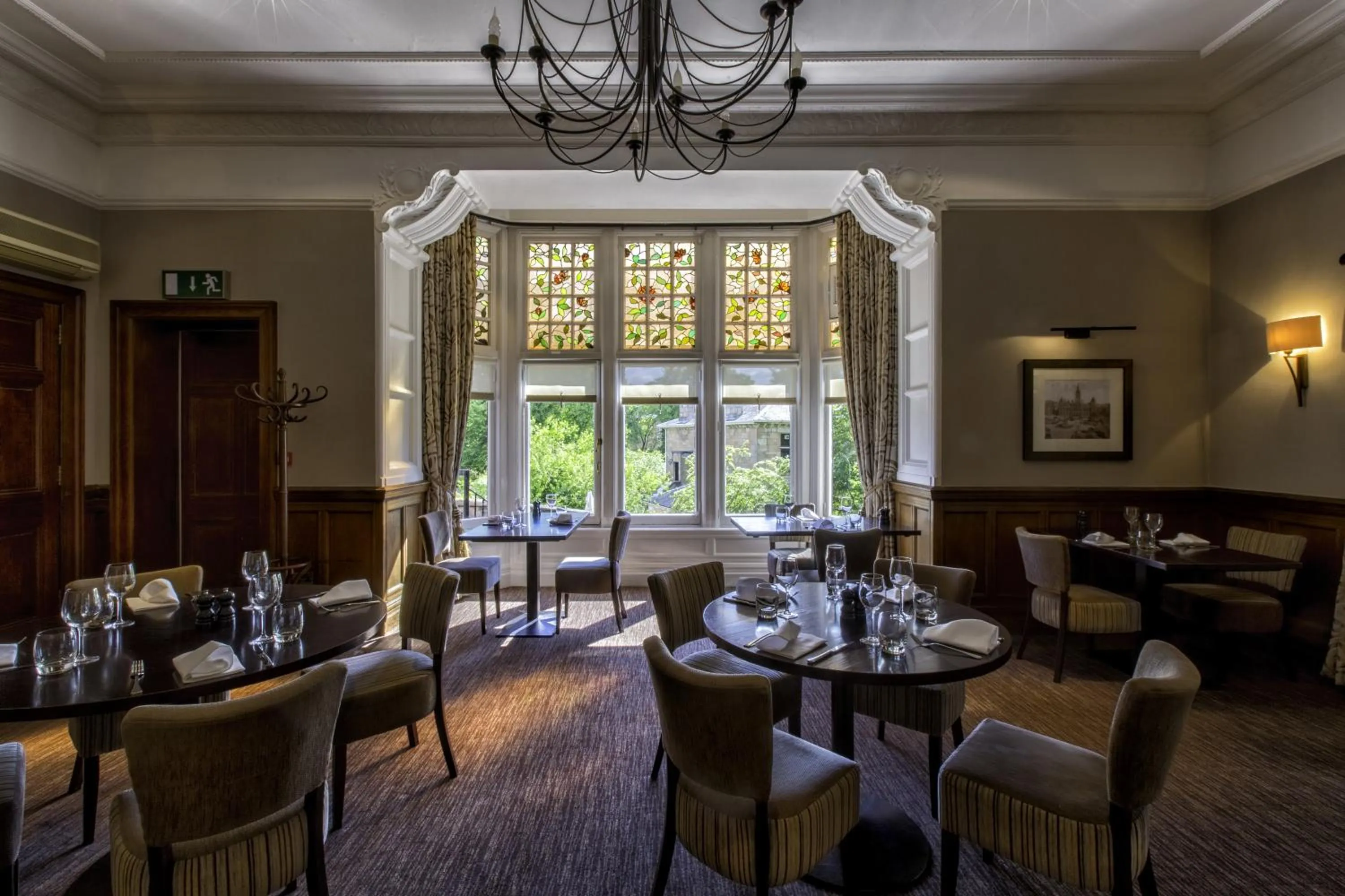Restaurant/places to eat in Sherbrooke Castle Hotel