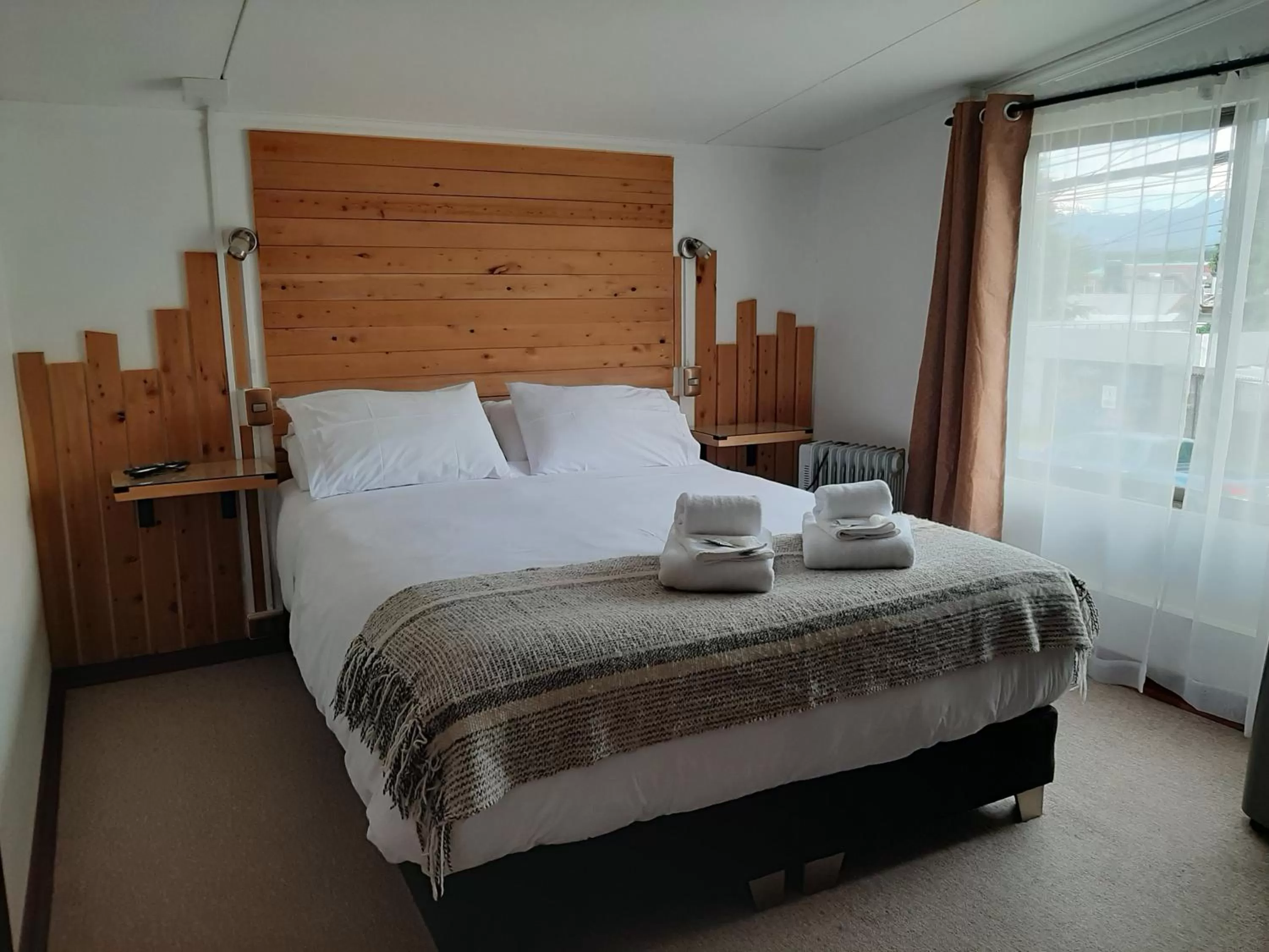 Bed in Hotel Tehuelche Natura