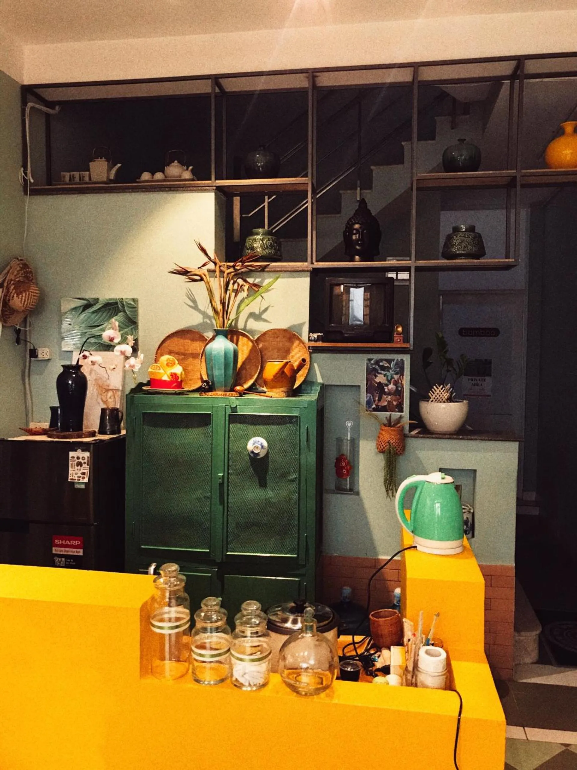 Coffee/tea facilities in Coucou Homestead I - Homestay & Dorm District 1