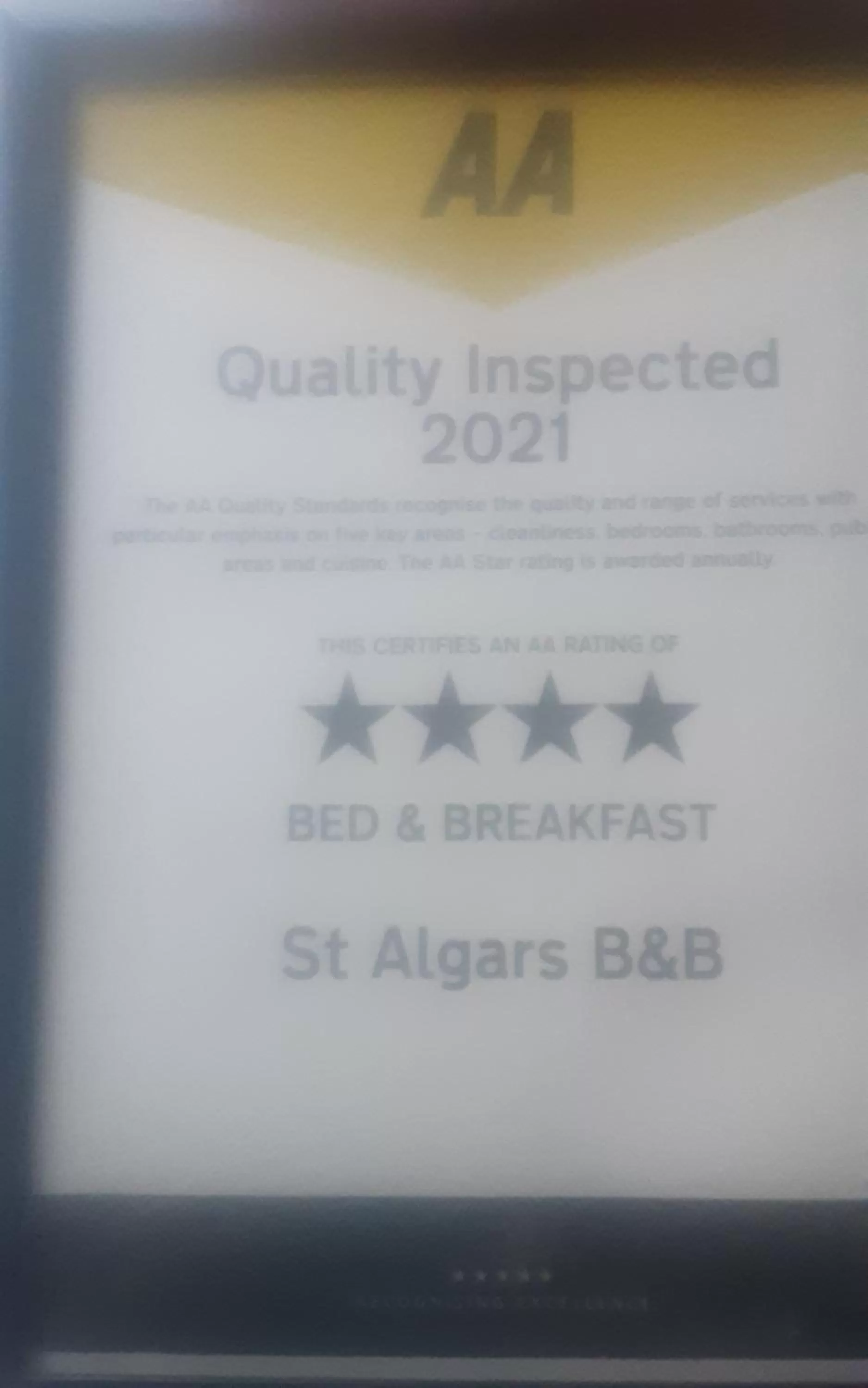 St Algars b&b