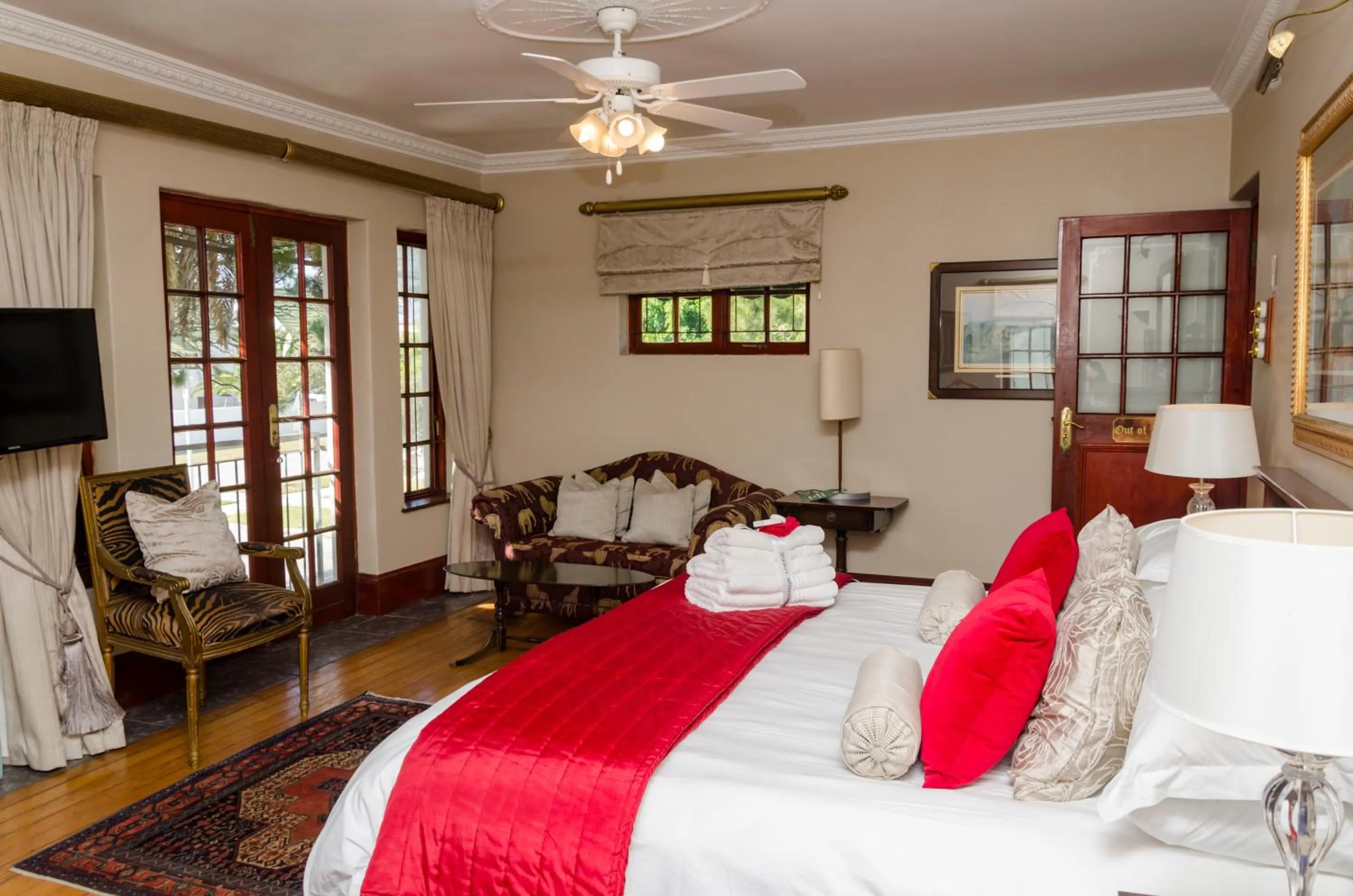 Bedroom, Bed in Brighton Lodge - #Solar Energy #No Loadshedding