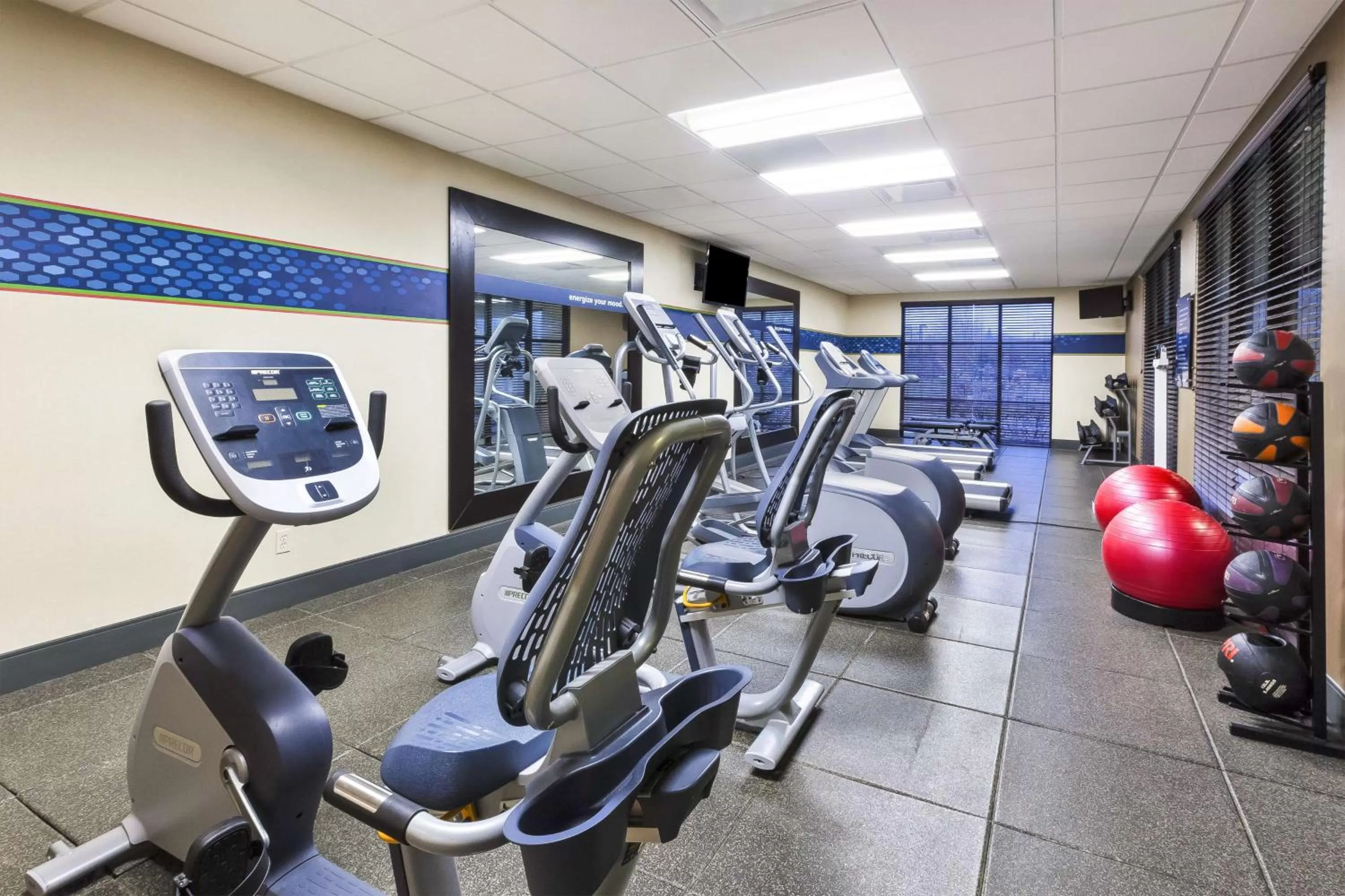 Fitness centre/facilities in Hampton Inn Detroit/Southgate