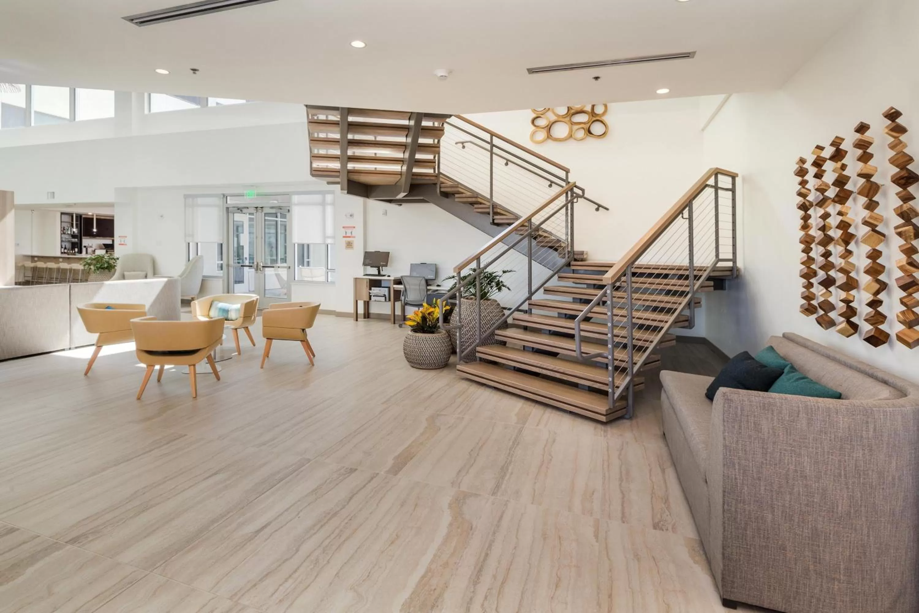 Lobby or reception in Element Denver International Airport
