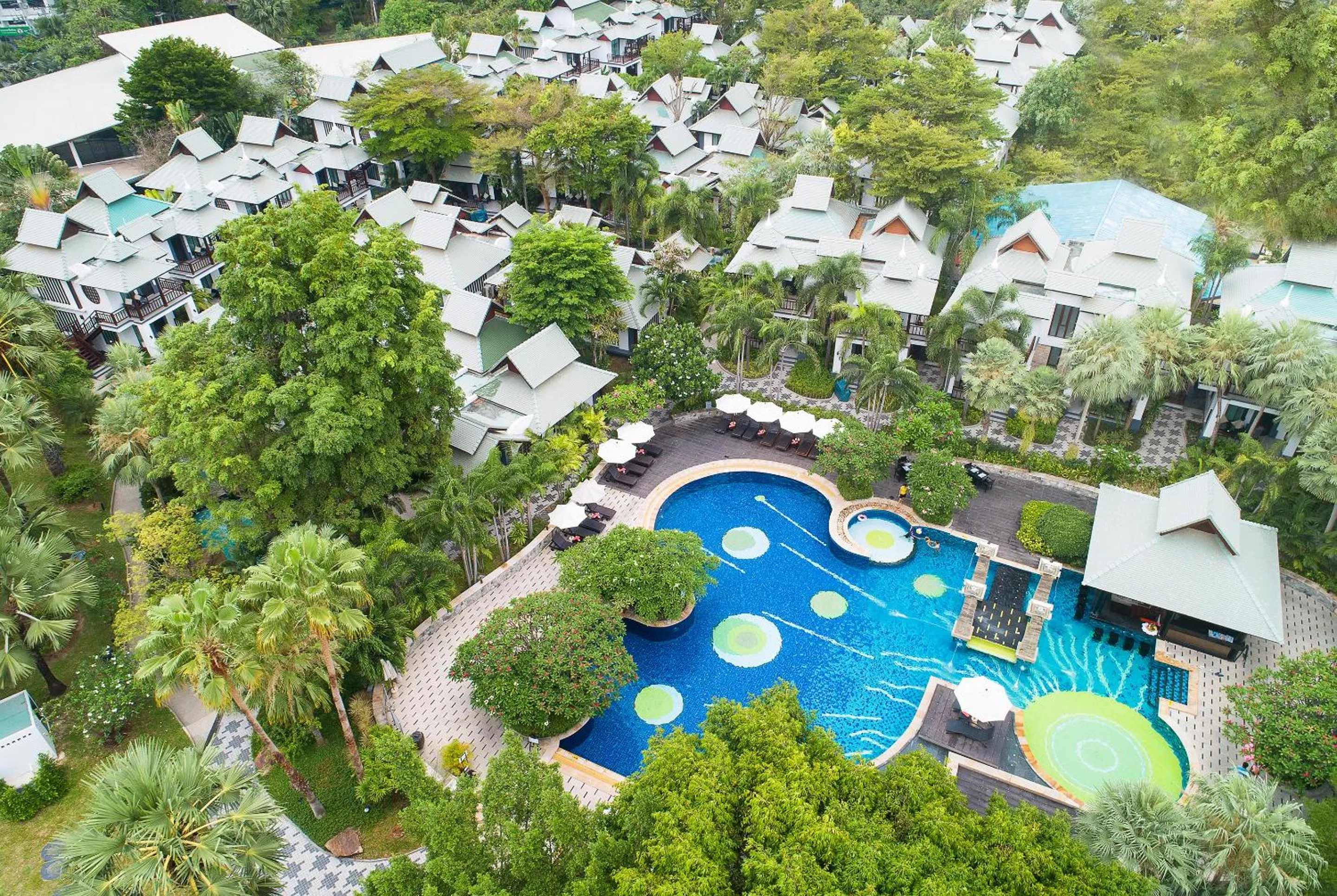 Bird's eye view in The Zign Hotel Premium Villa