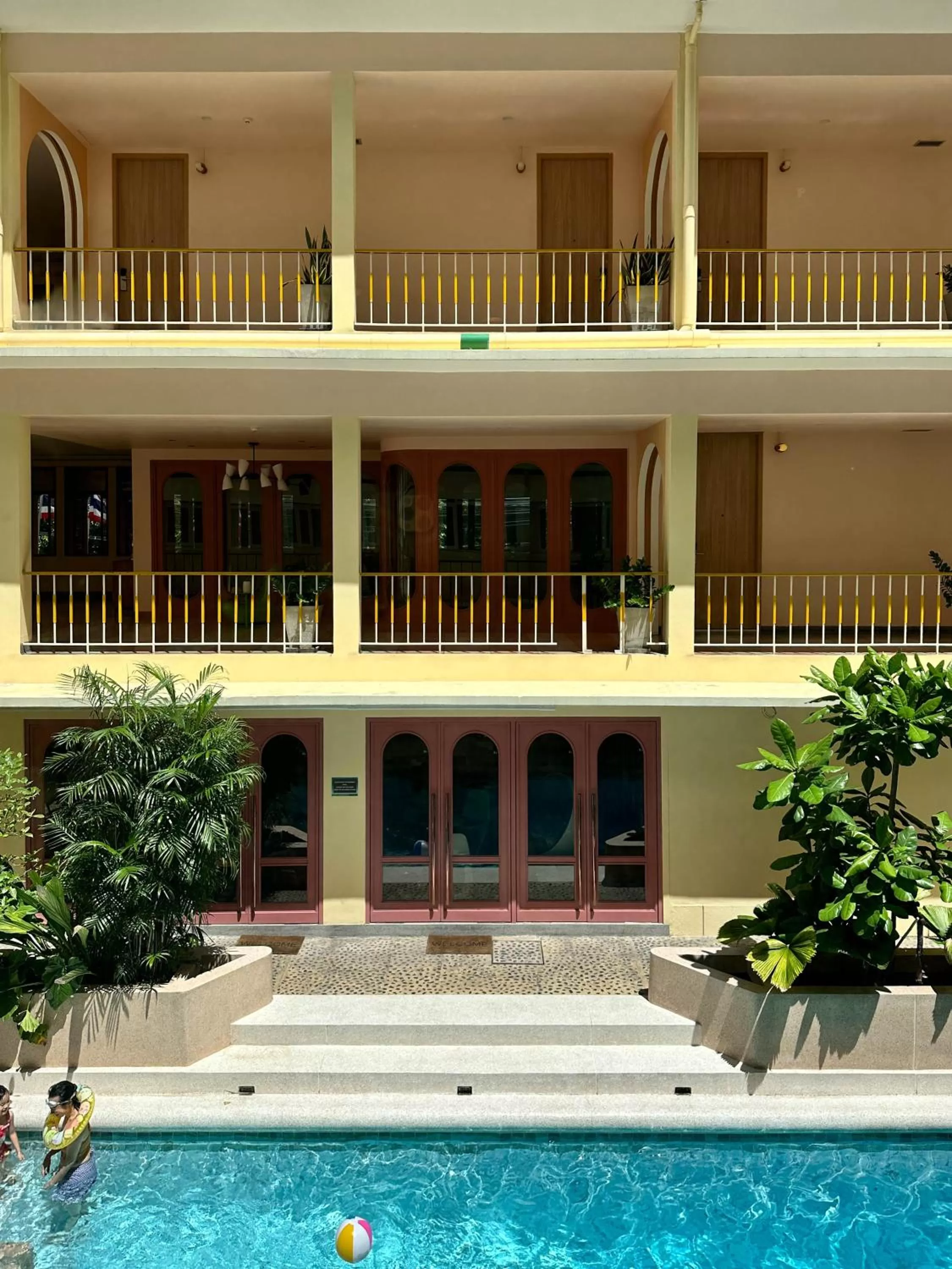 Property building in Miami Hotel Bangkok