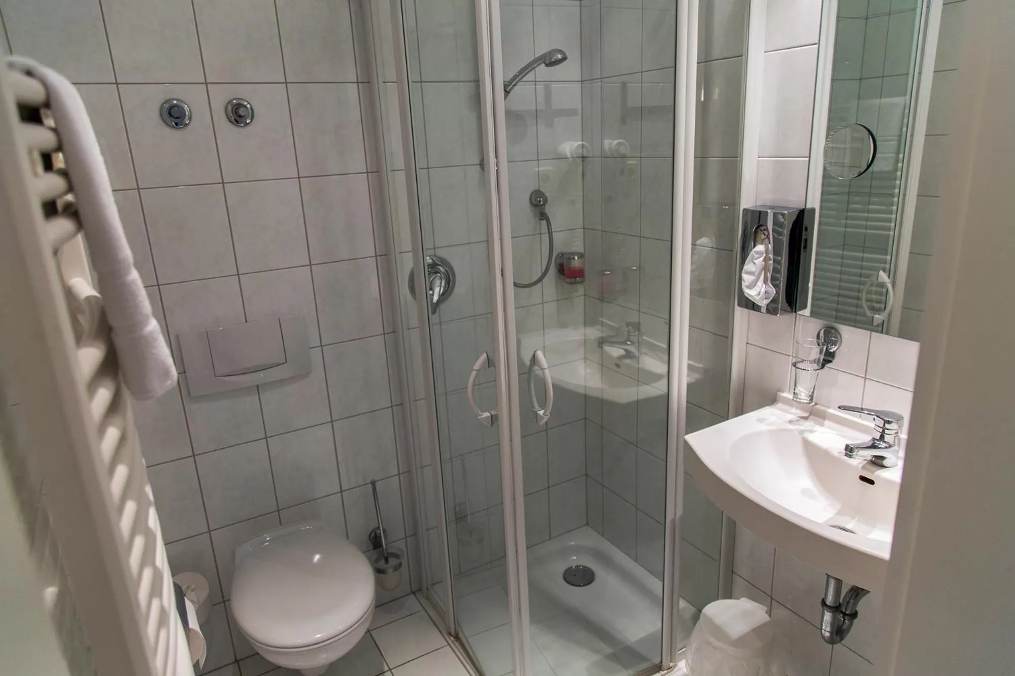 Shower in Seepark Hotel am Wandlitzsee