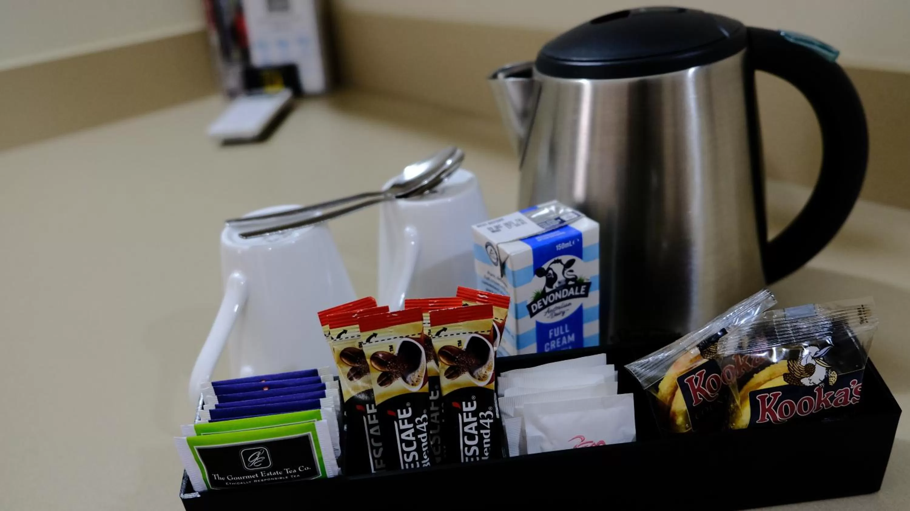 Coffee/tea facilities in Loddon River Motel Kerang