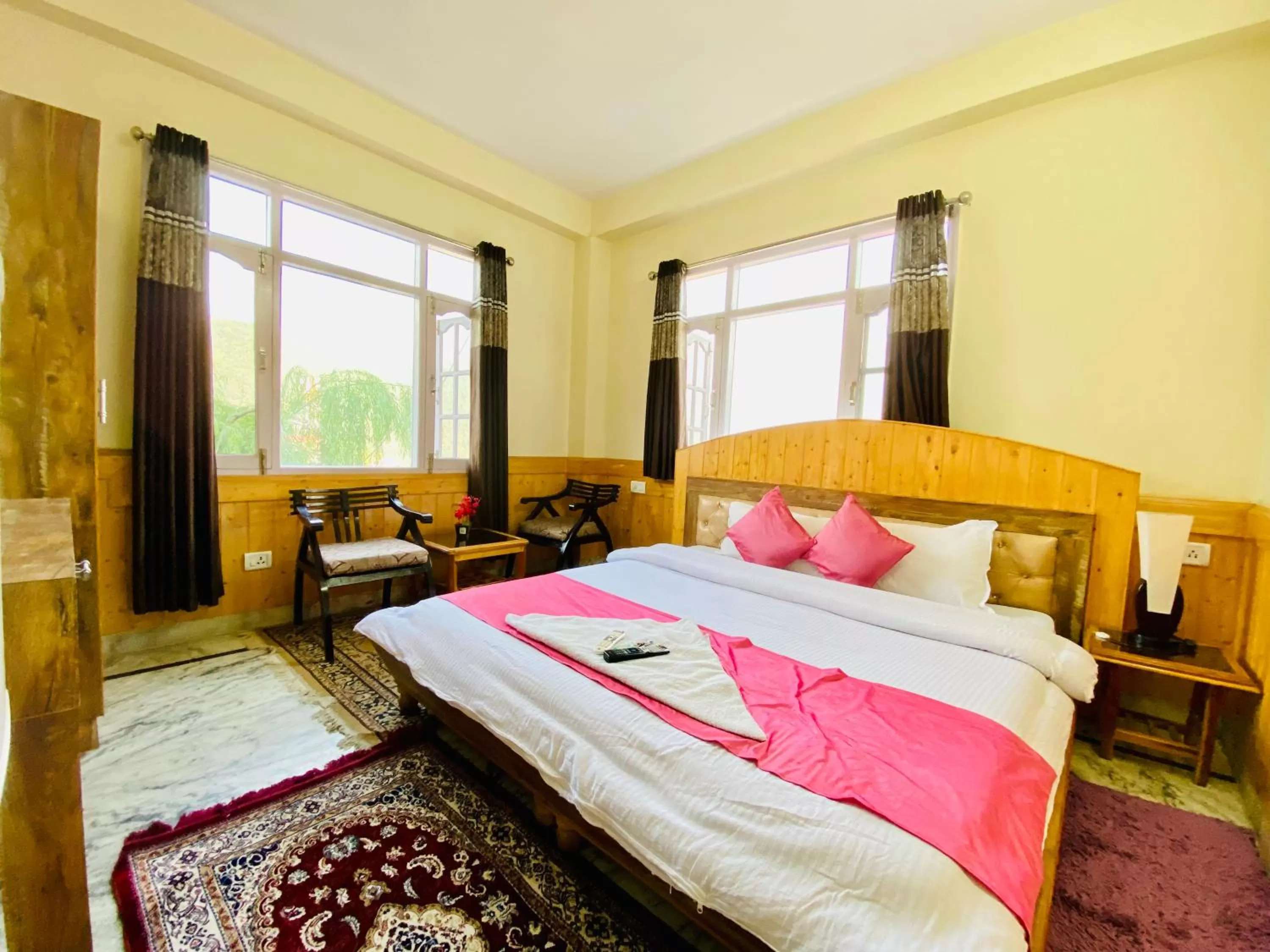 Bed in Sai Cottage Shimla