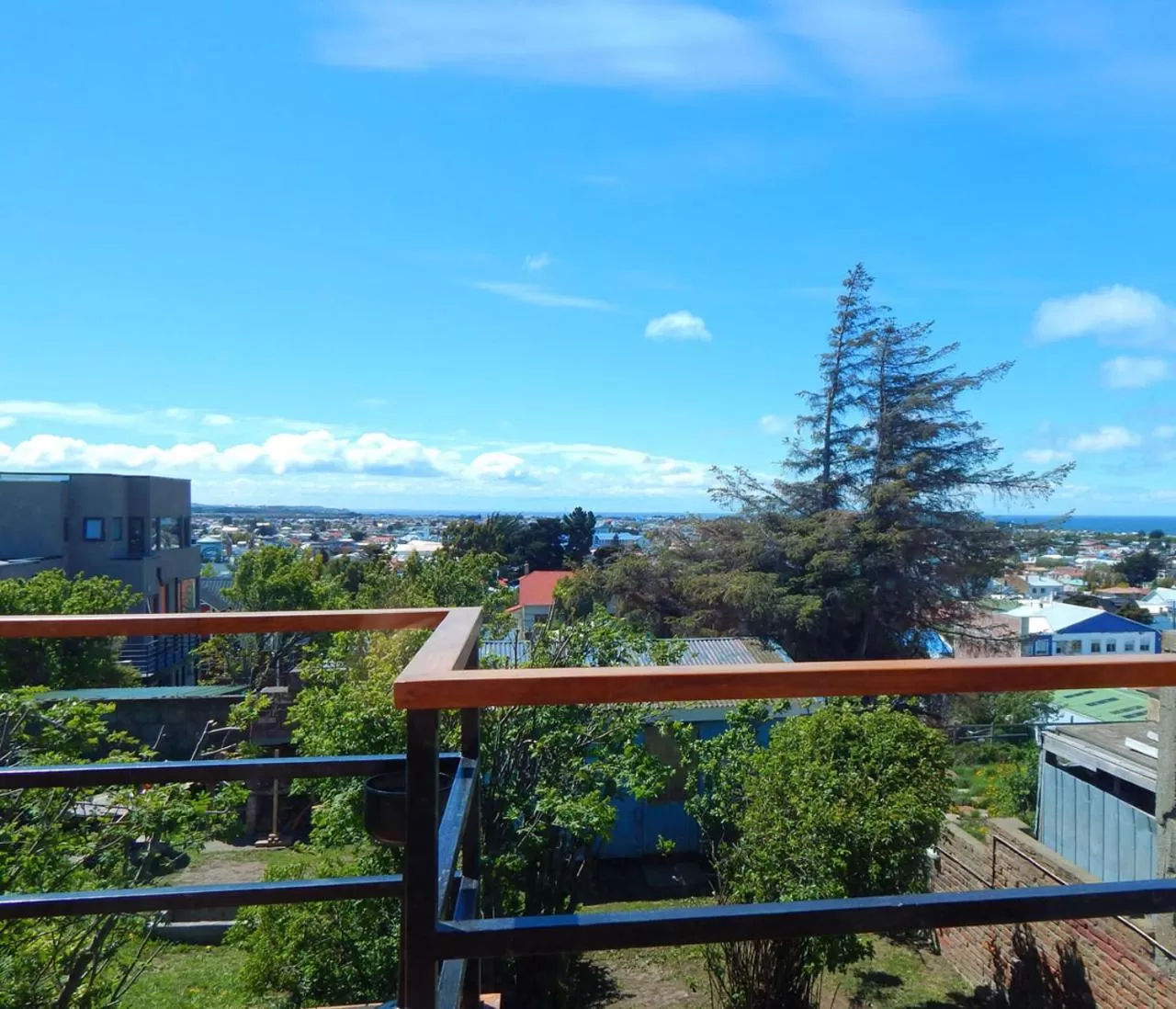 Balcony/Terrace in Hostal Buenavista Patagonia