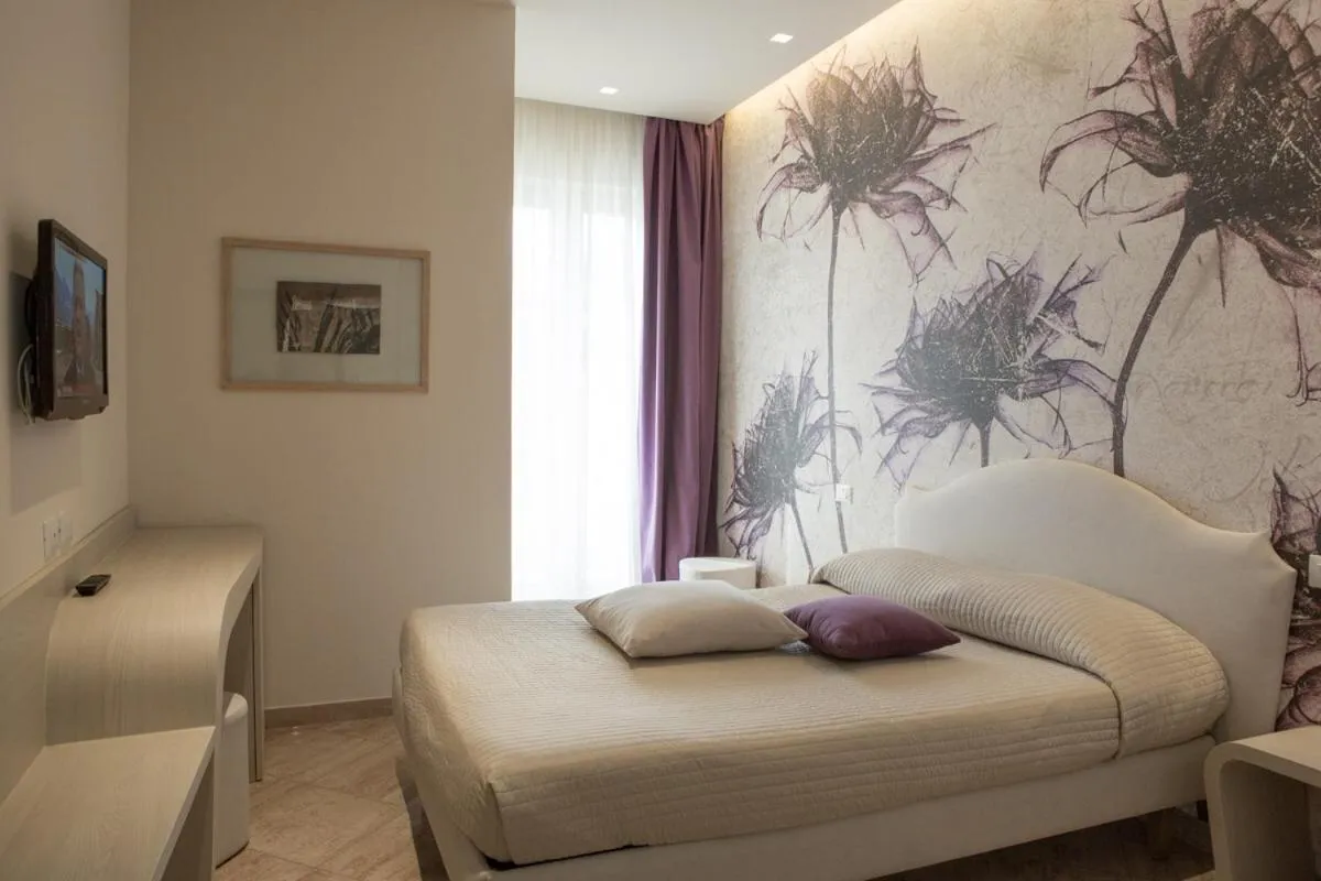 Bed in Hotel Principe