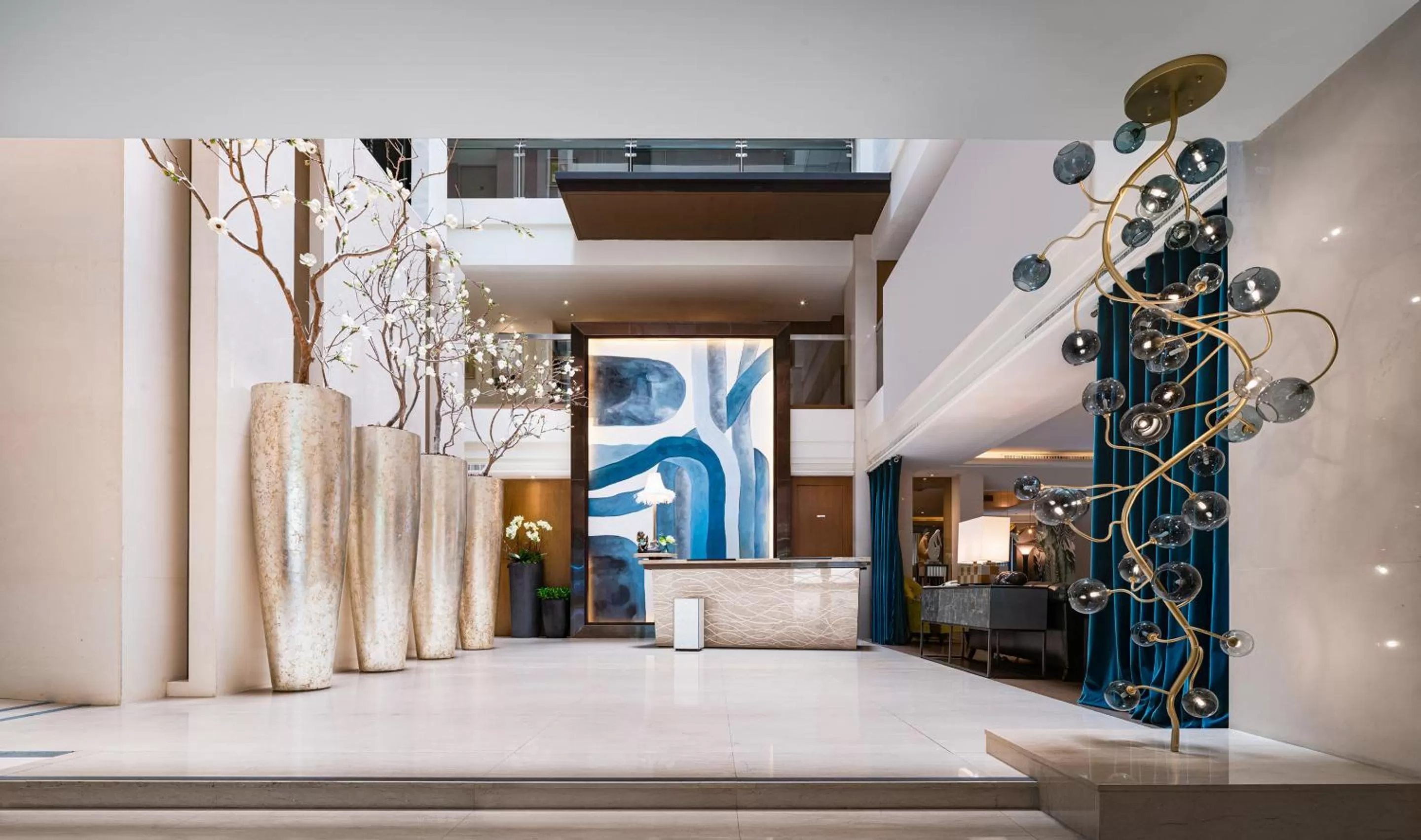 Lobby or reception in Taipei Fullerton Hotel - South