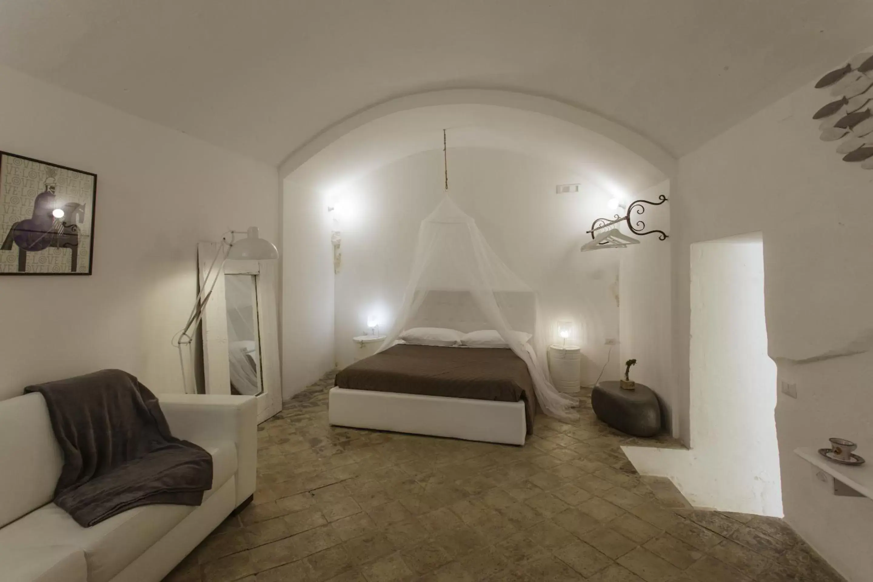 Quadruple Room with Shower in L'Arturo B&B Quadruple Room with Shower in L'Arturo B&B