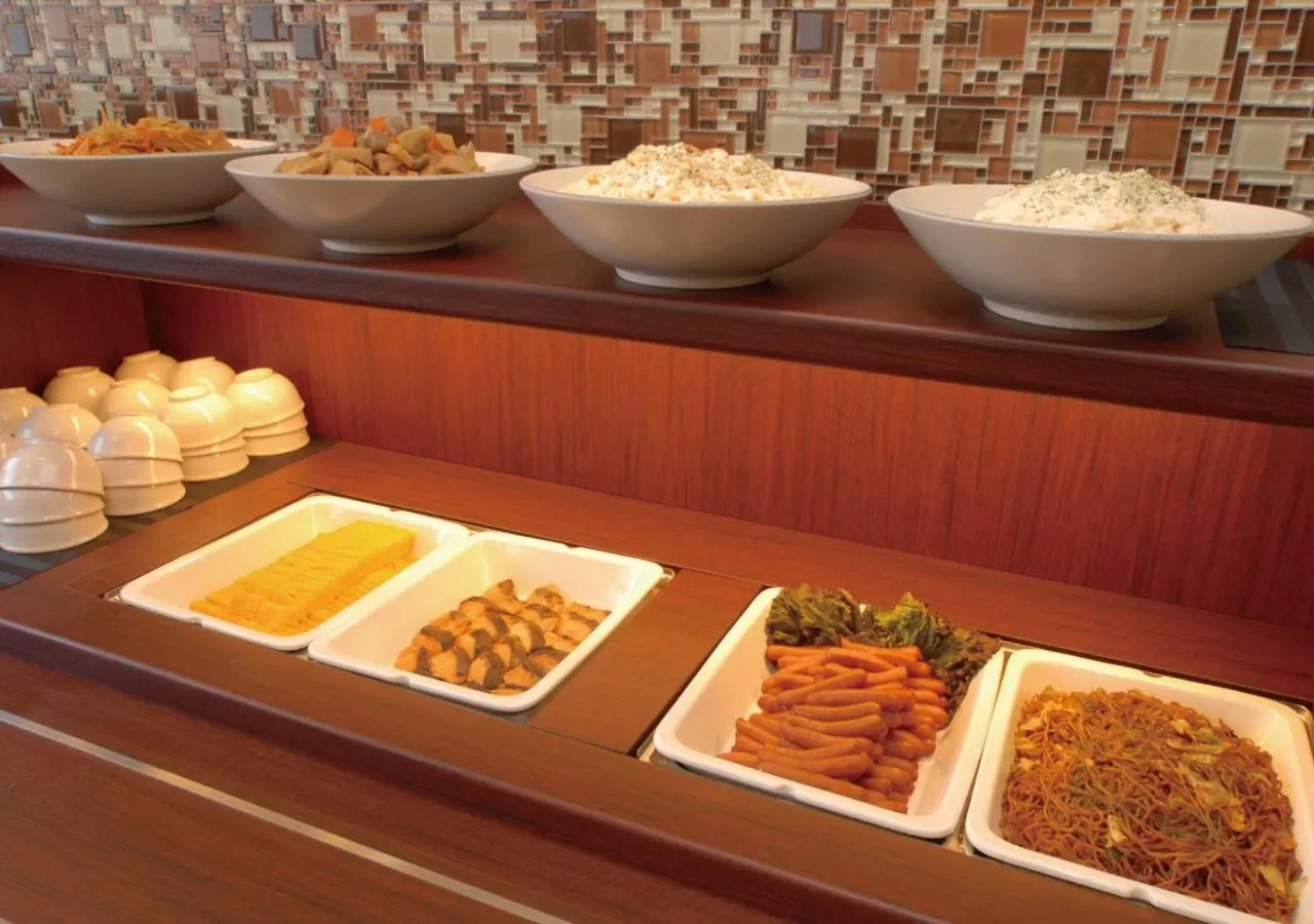 Buffet breakfast in AB Hotel Nara