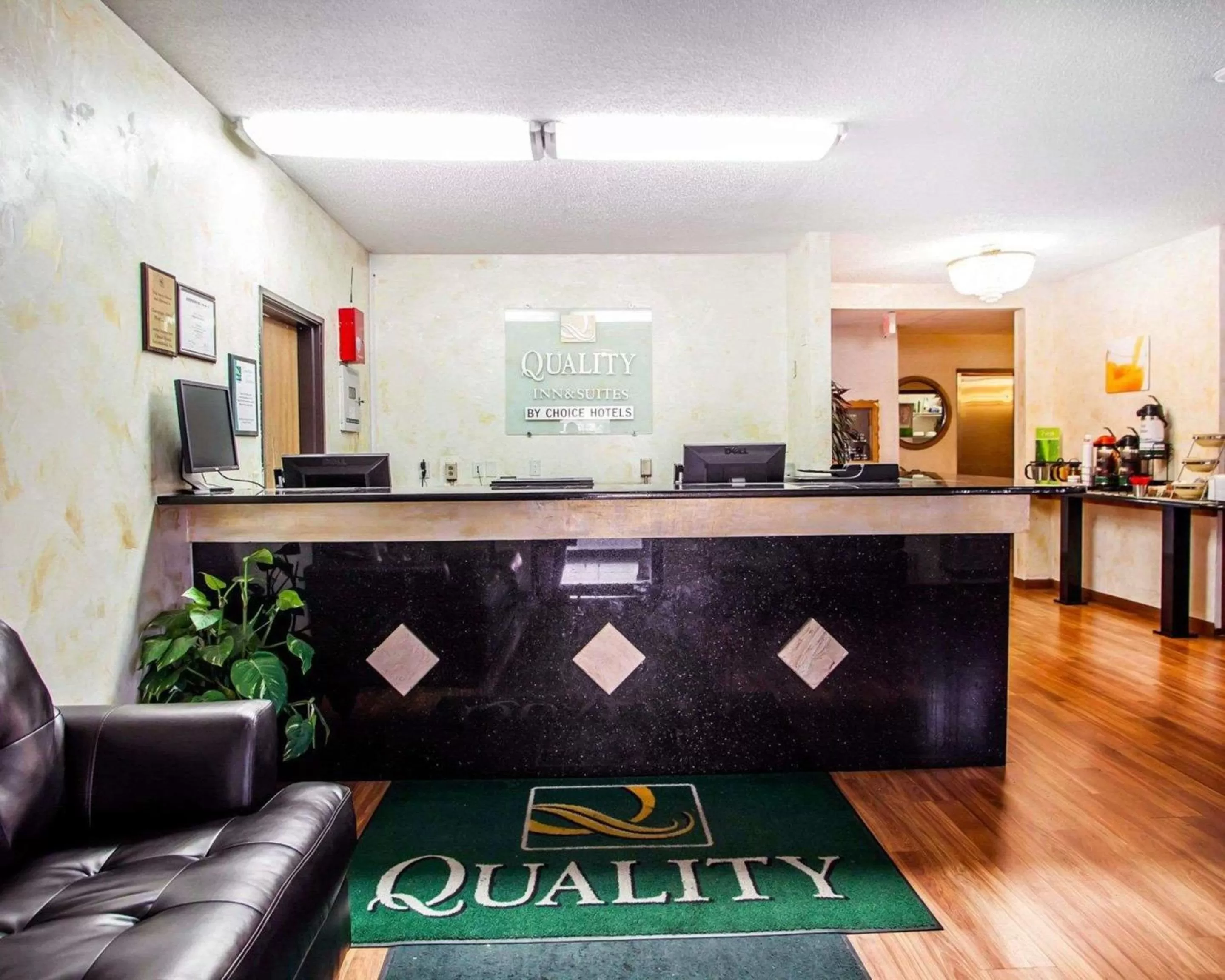 Lobby or reception in Quality Inn & Suites Champaign North - Urbana