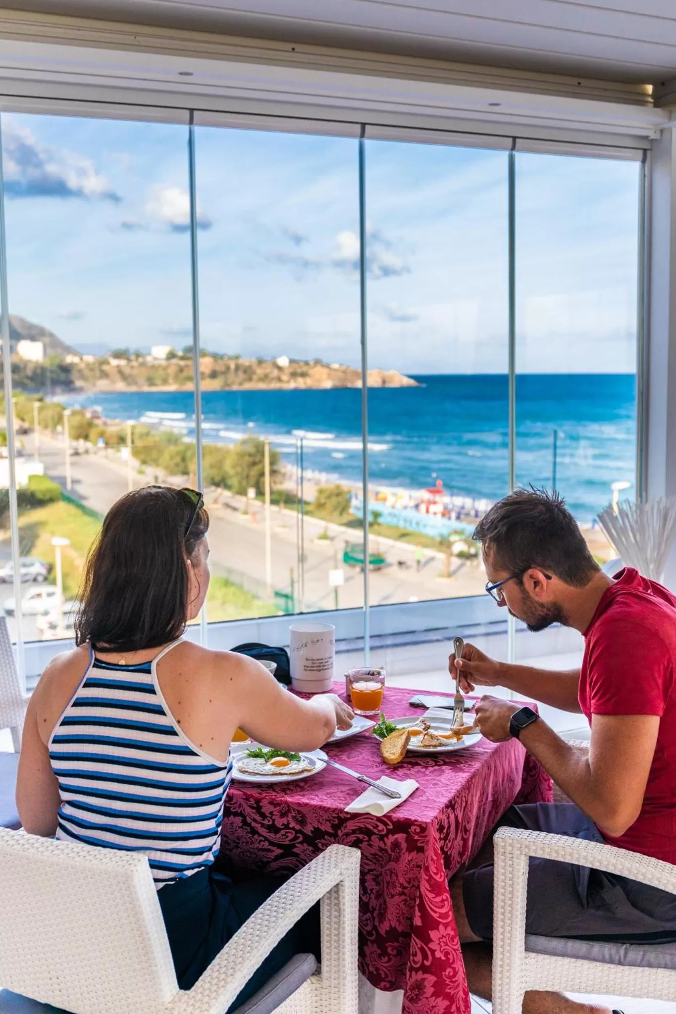 Breakfast in Victoria Palace Cefalù
