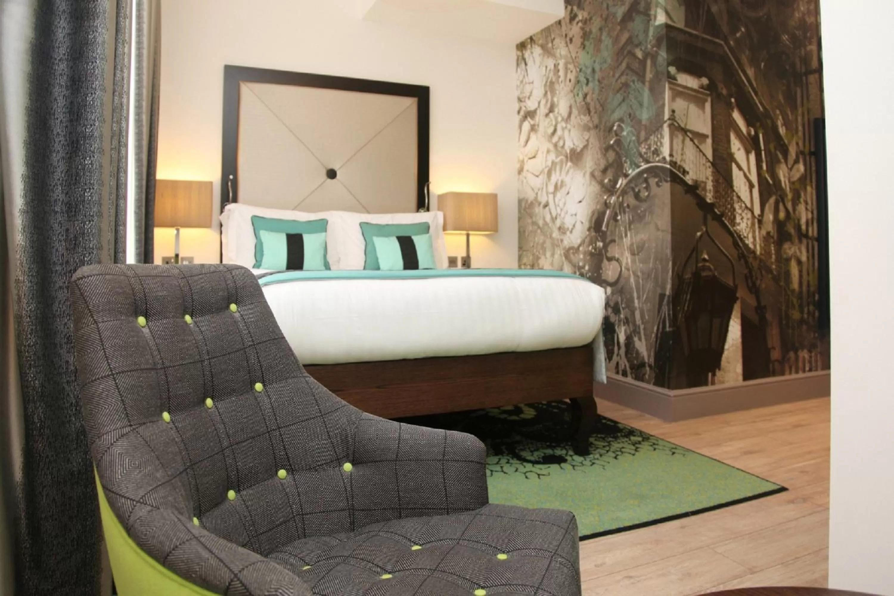 Bedroom, Bed in Hotel Indigo London - Kensington by IHG