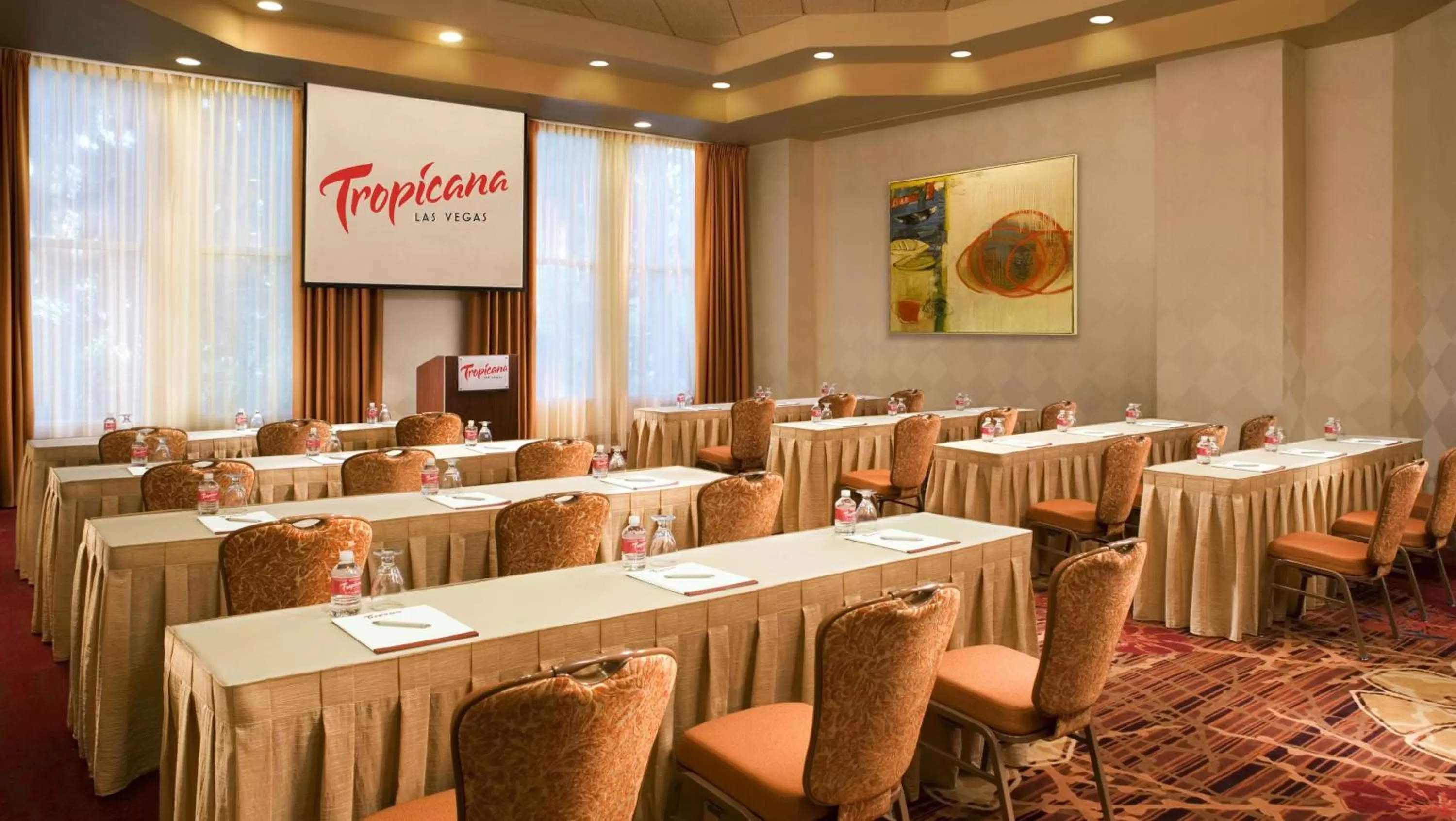 Meeting/conference room in Tropicana Las Vegas a DoubleTree by Hilton Resort & Casino - Free Parking