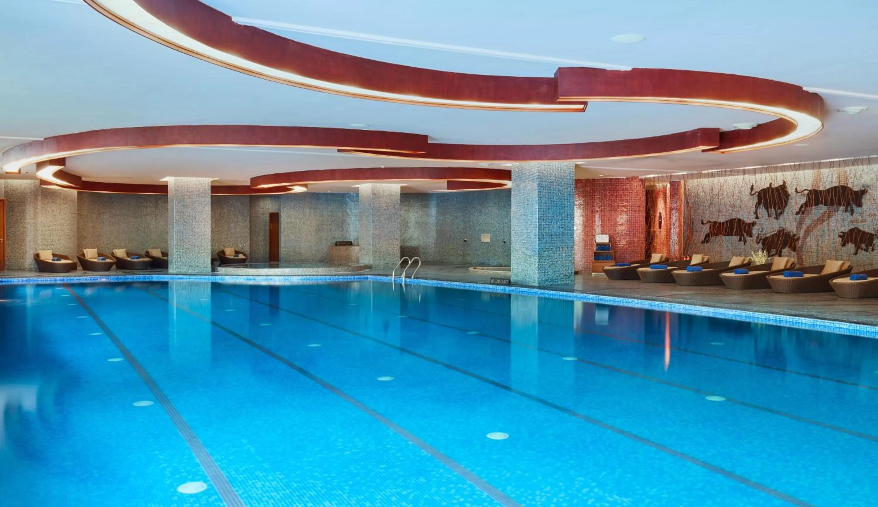 Swimming pool in Hotel Indigo Lijiang Ancient Town by IHG