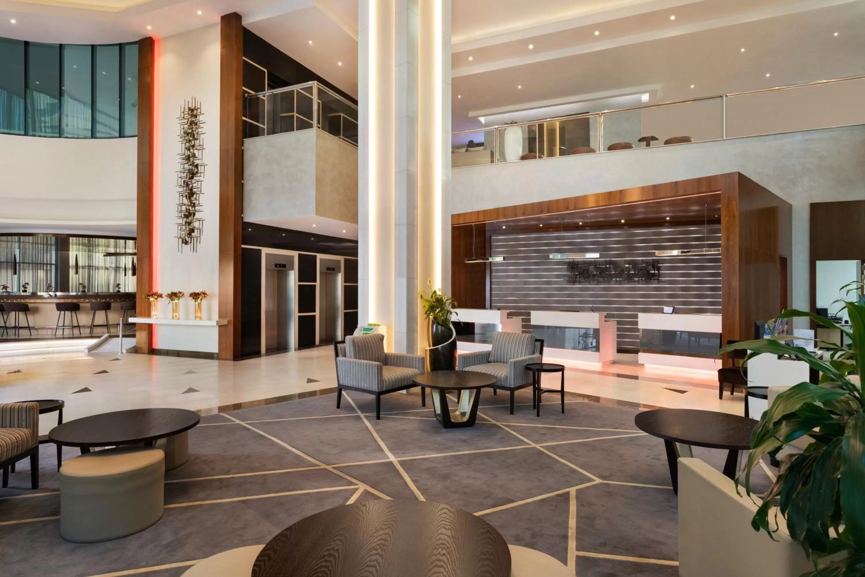 Lobby or reception in Ramada by Wyndham Dubai Barsha Heights