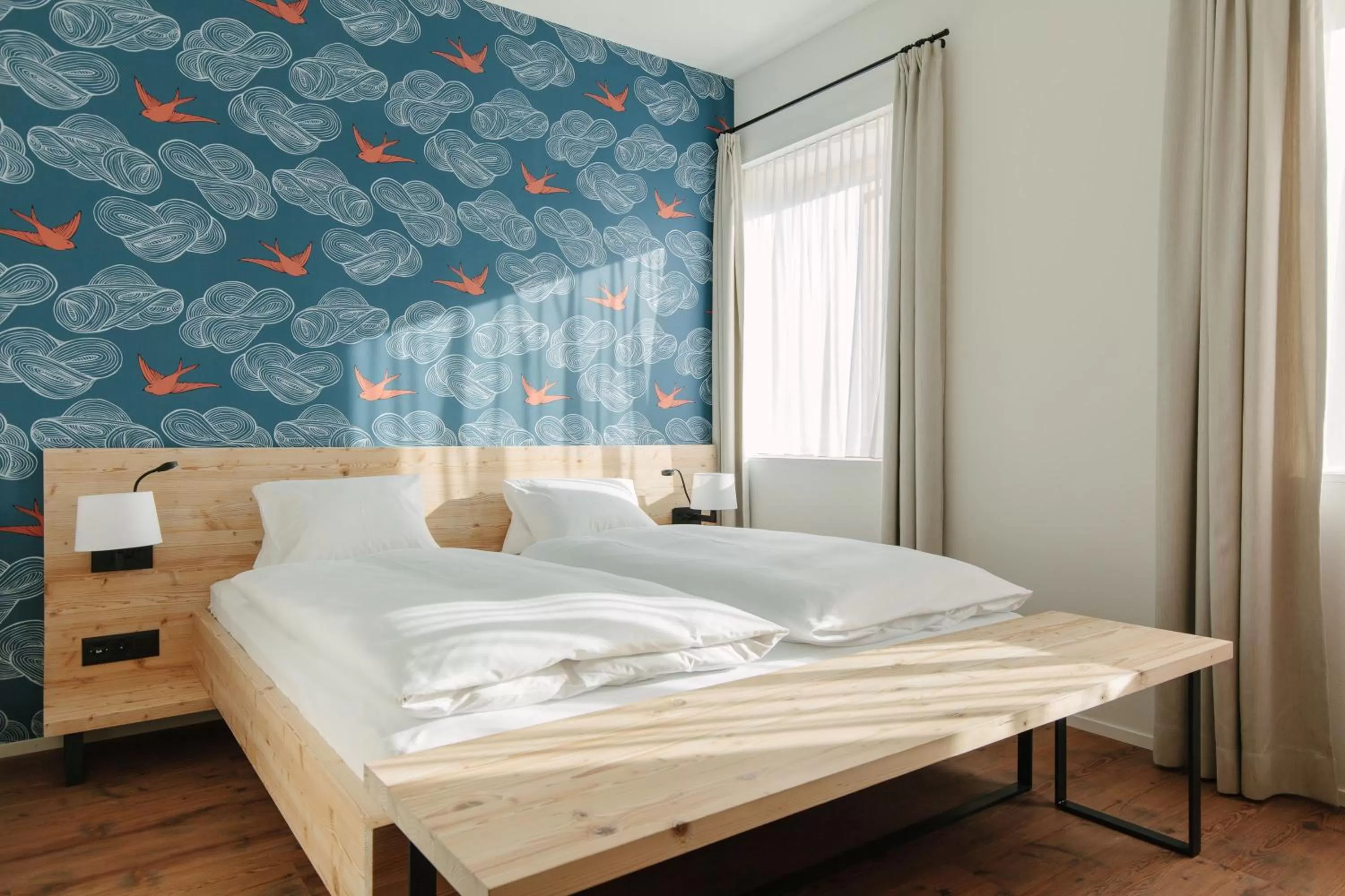 Photo of the whole room, Bed in Randolins Familienresort