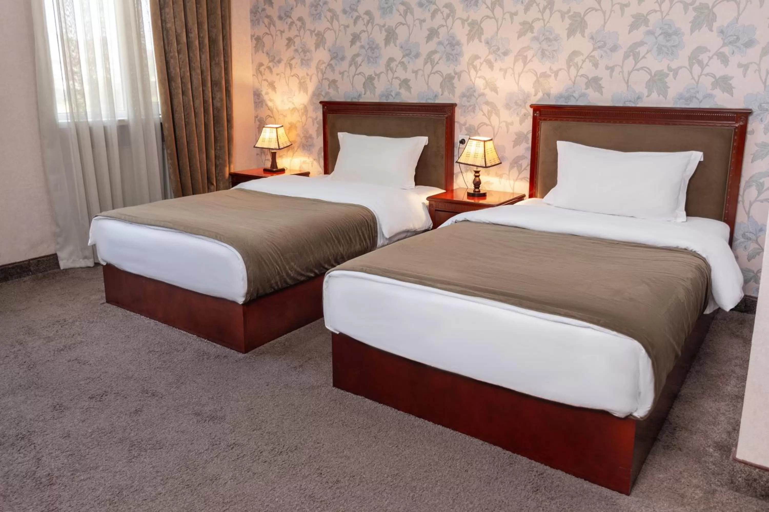 Bed in Margo Palace Hotel