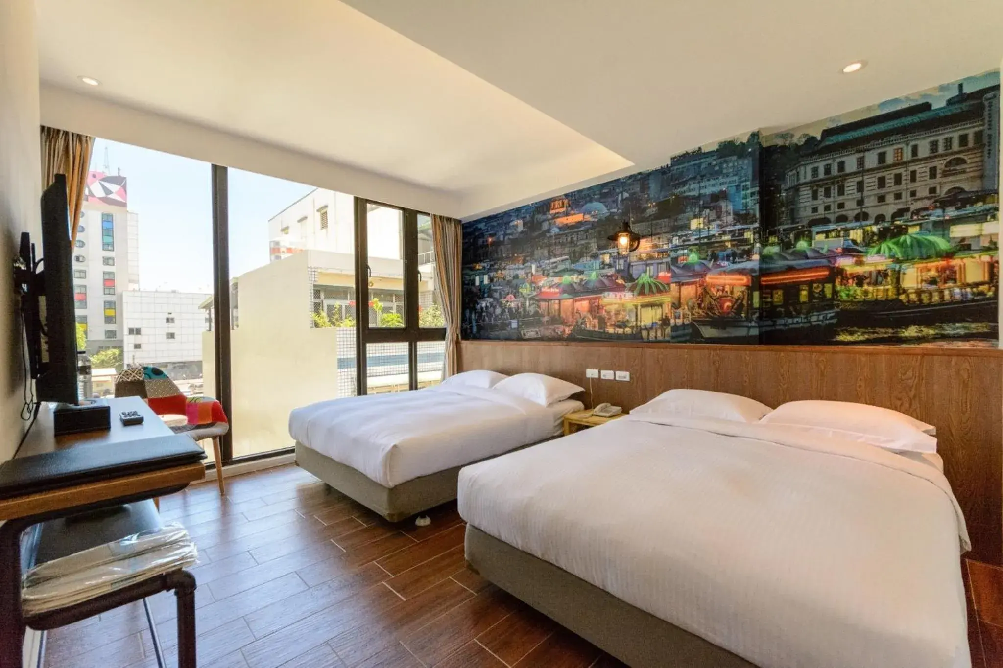 Quadruple Room with Shower in Jack House Hotel Quadruple Room with Shower in Jack House Hotel