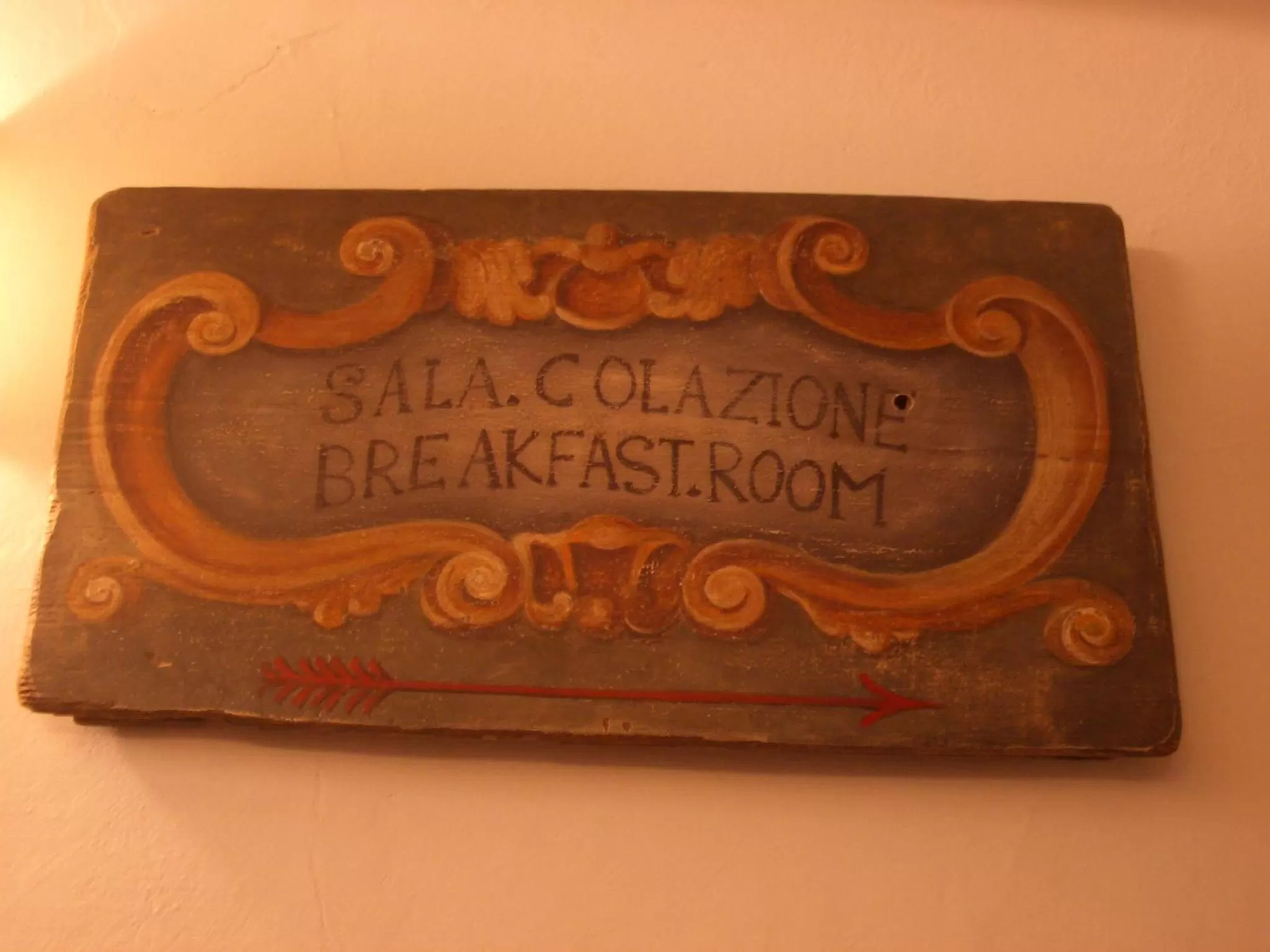 Decorative detail in Hotel Nizza