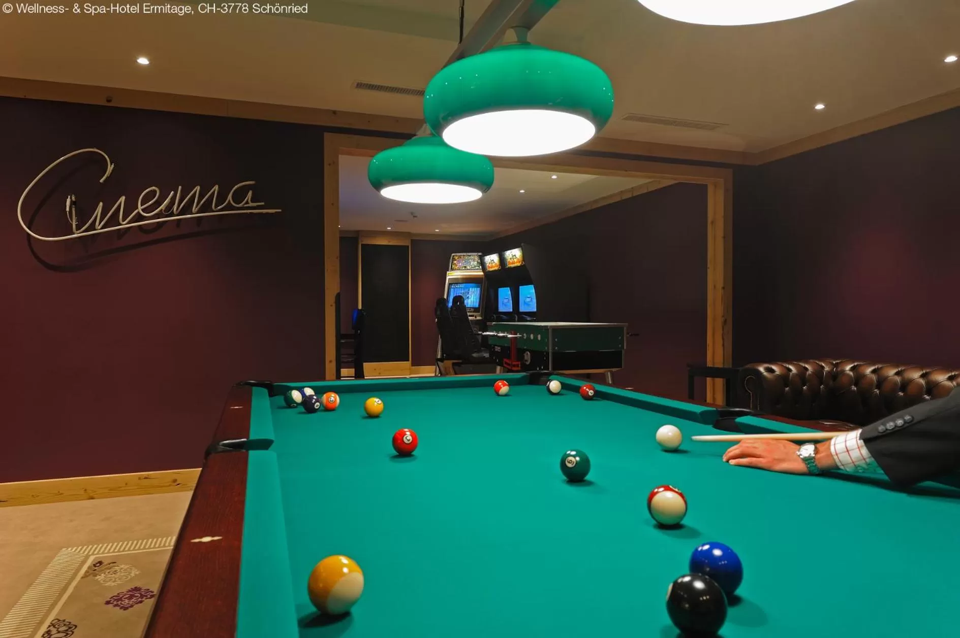 Billiard in ERMITAGE Wellness- & Spa-Hotel