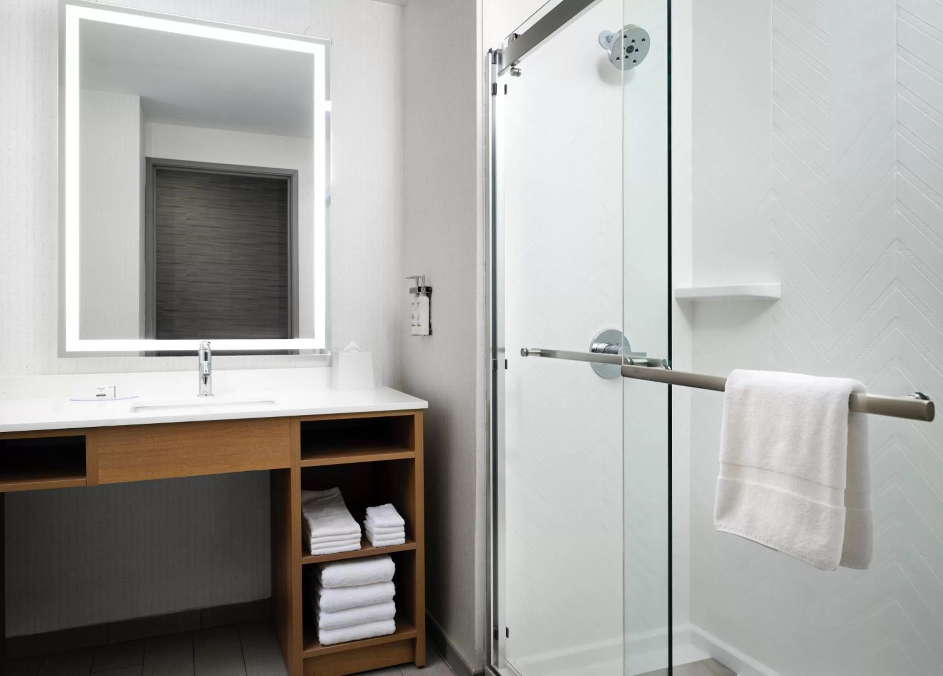 Shower in Holiday Inn - Cincinnati - Liberty Way by IHG