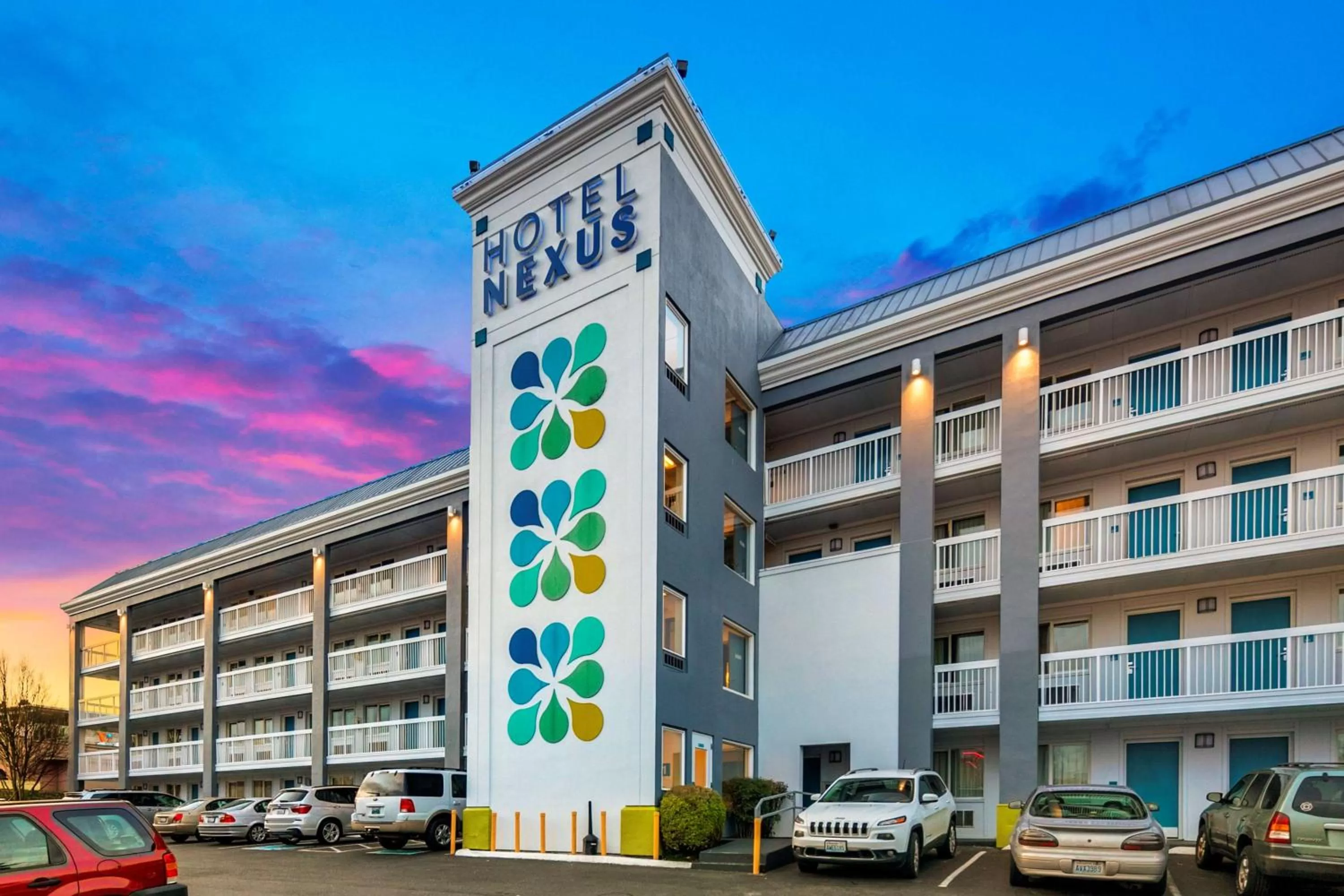 Property building in Hotel Nexus; BW Signature Collection