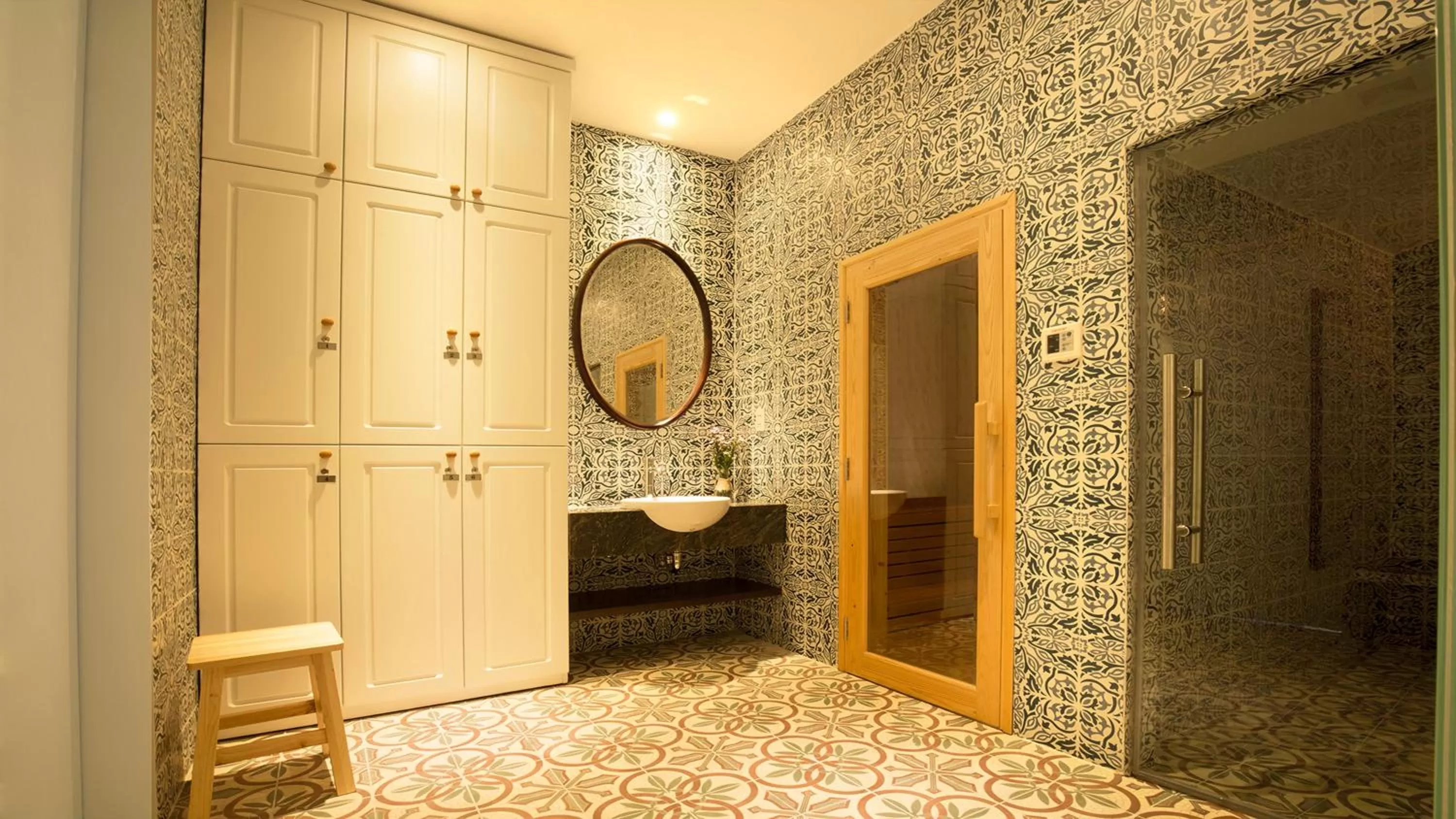 Sauna in Alagon City Hotel & Spa