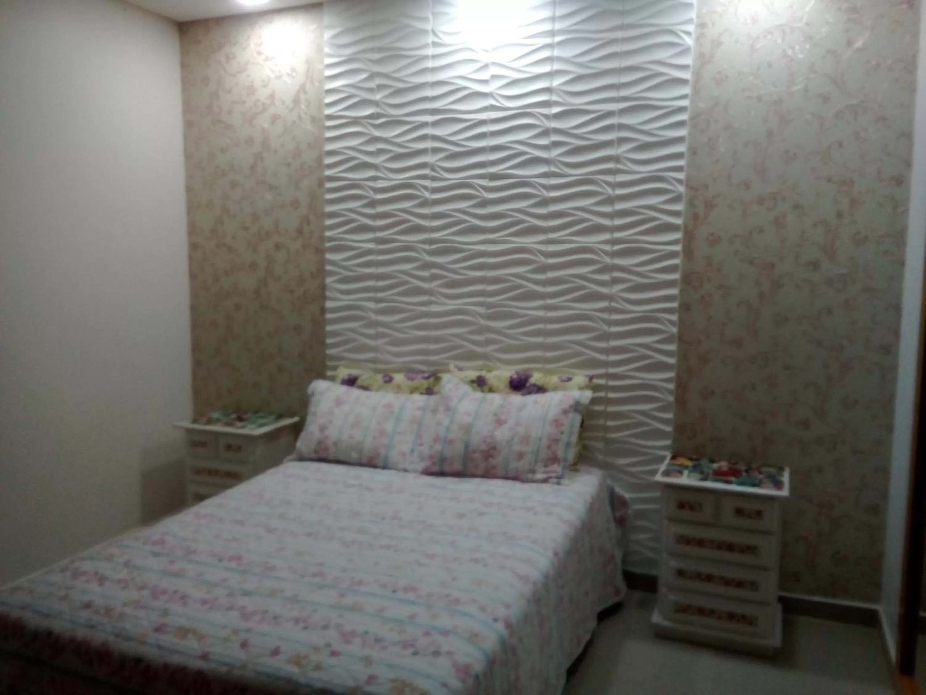 Bed in Pousada Bom Sono