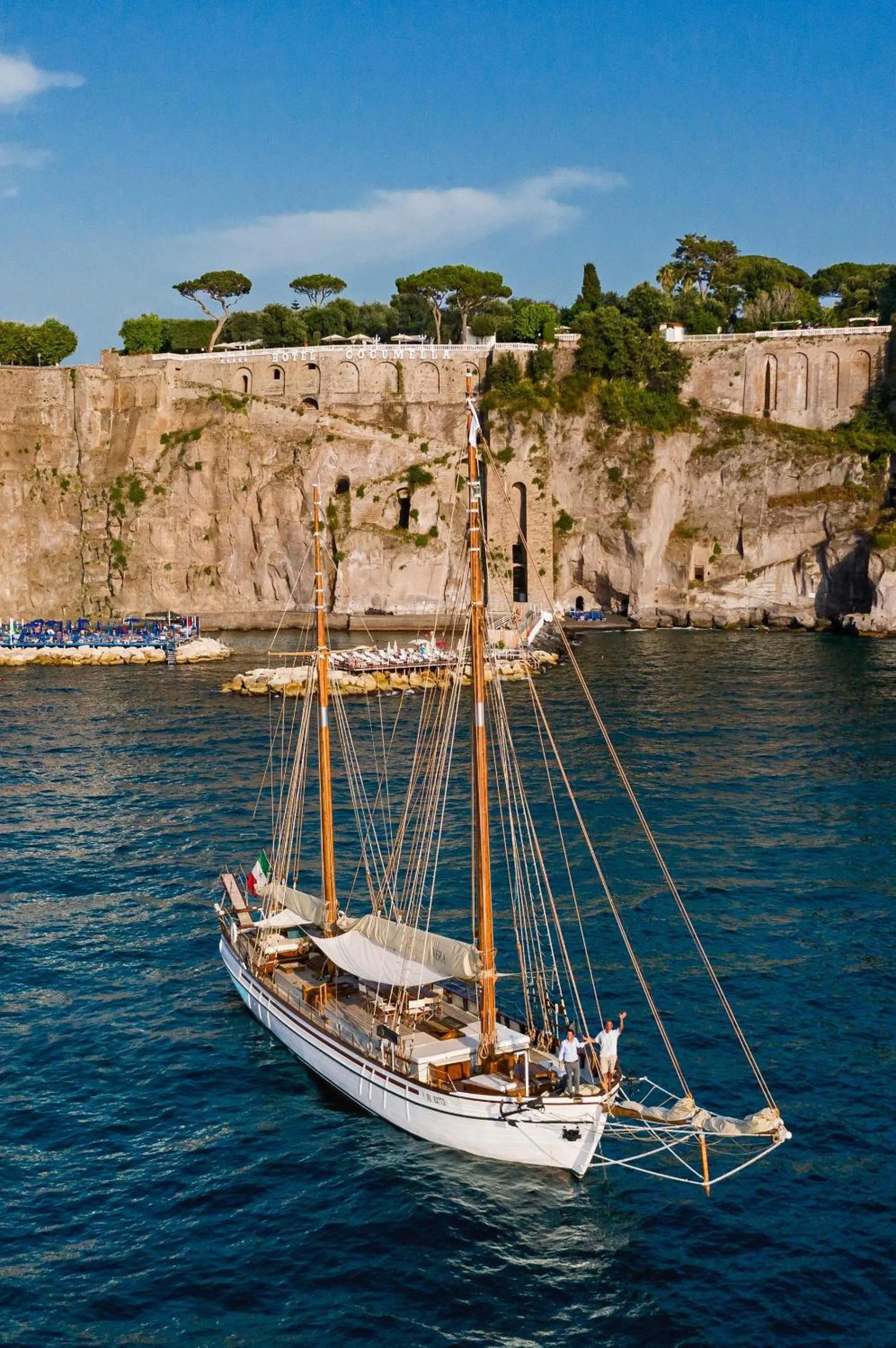 Natural landscape in Grand Hotel Cocumella