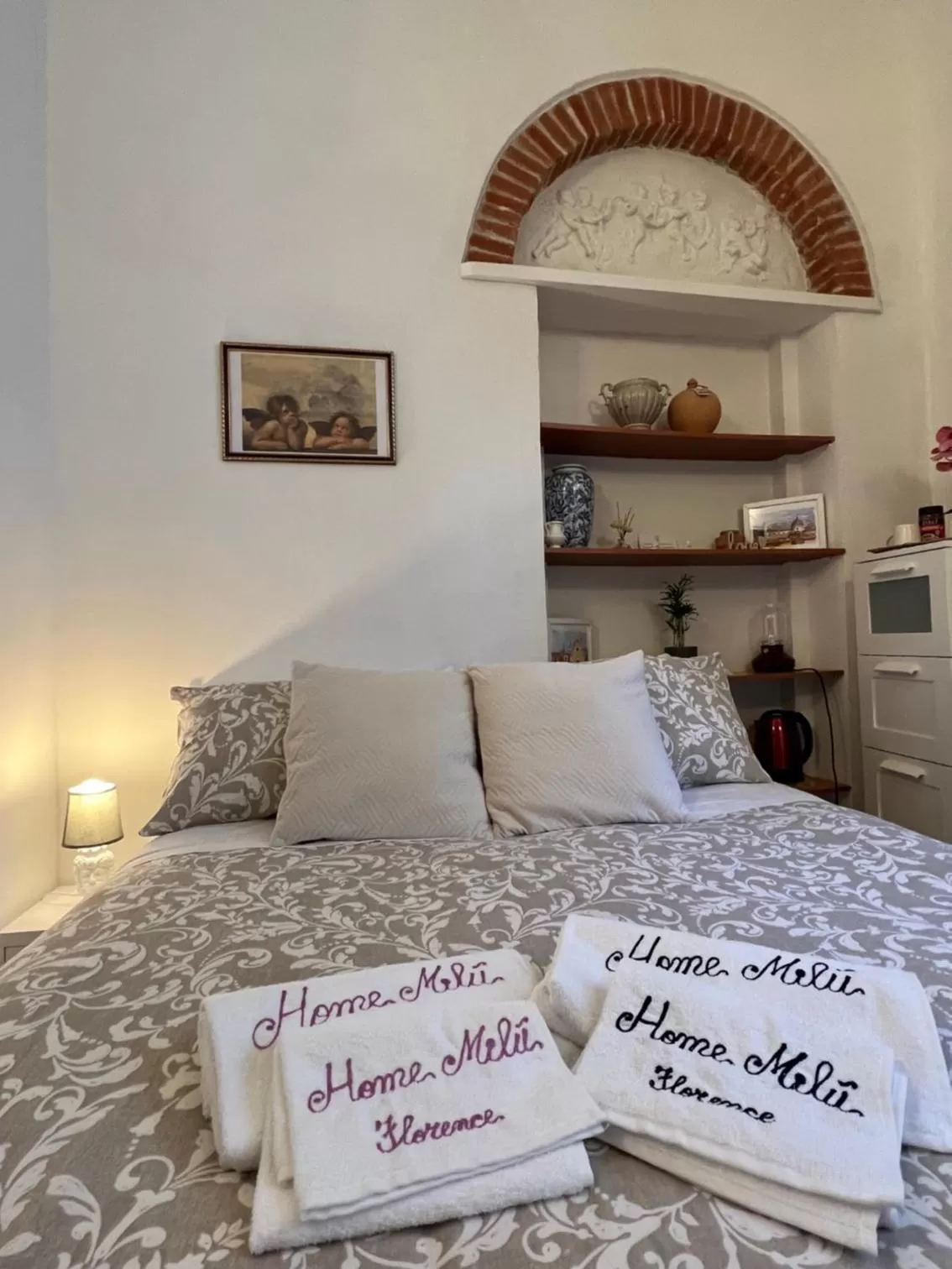 Bedroom, Bed in Home Milù Florence