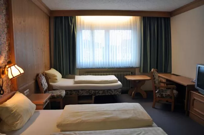 Photo of the whole room, Bed in Hotel Bürgerhof