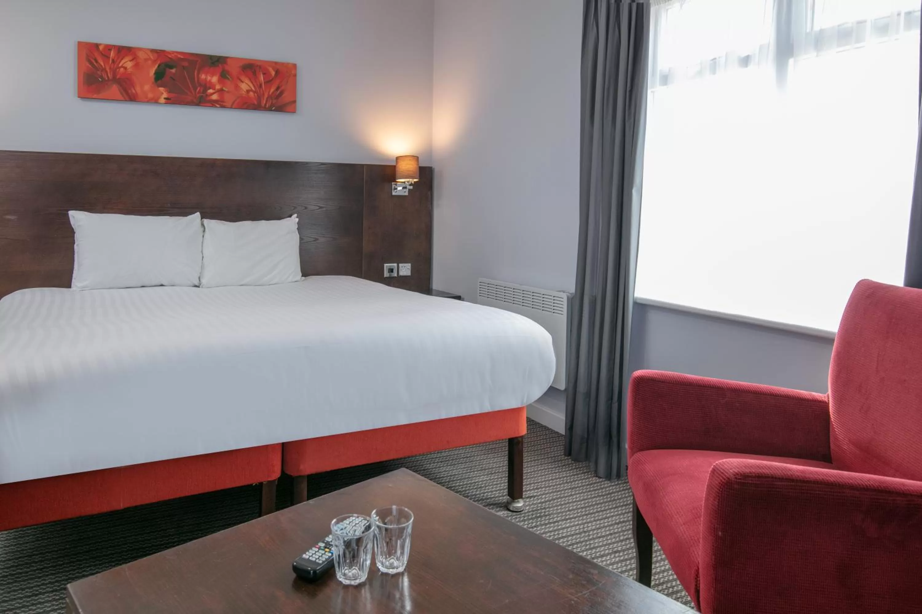 Seating area, Bed in The Stuart Hotel, Sure Hotel Collection by Best Western