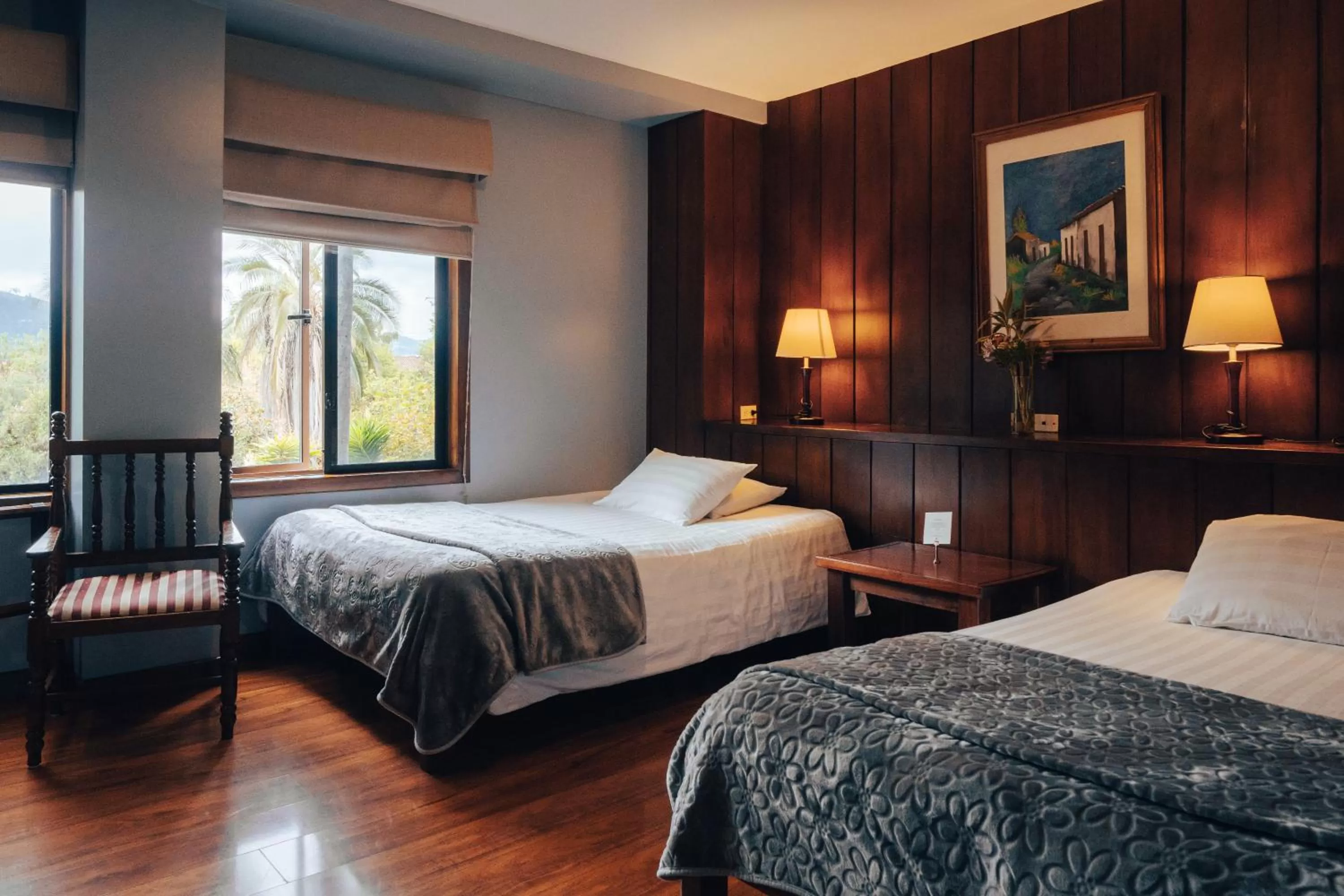 Bed in Hotel Victoria