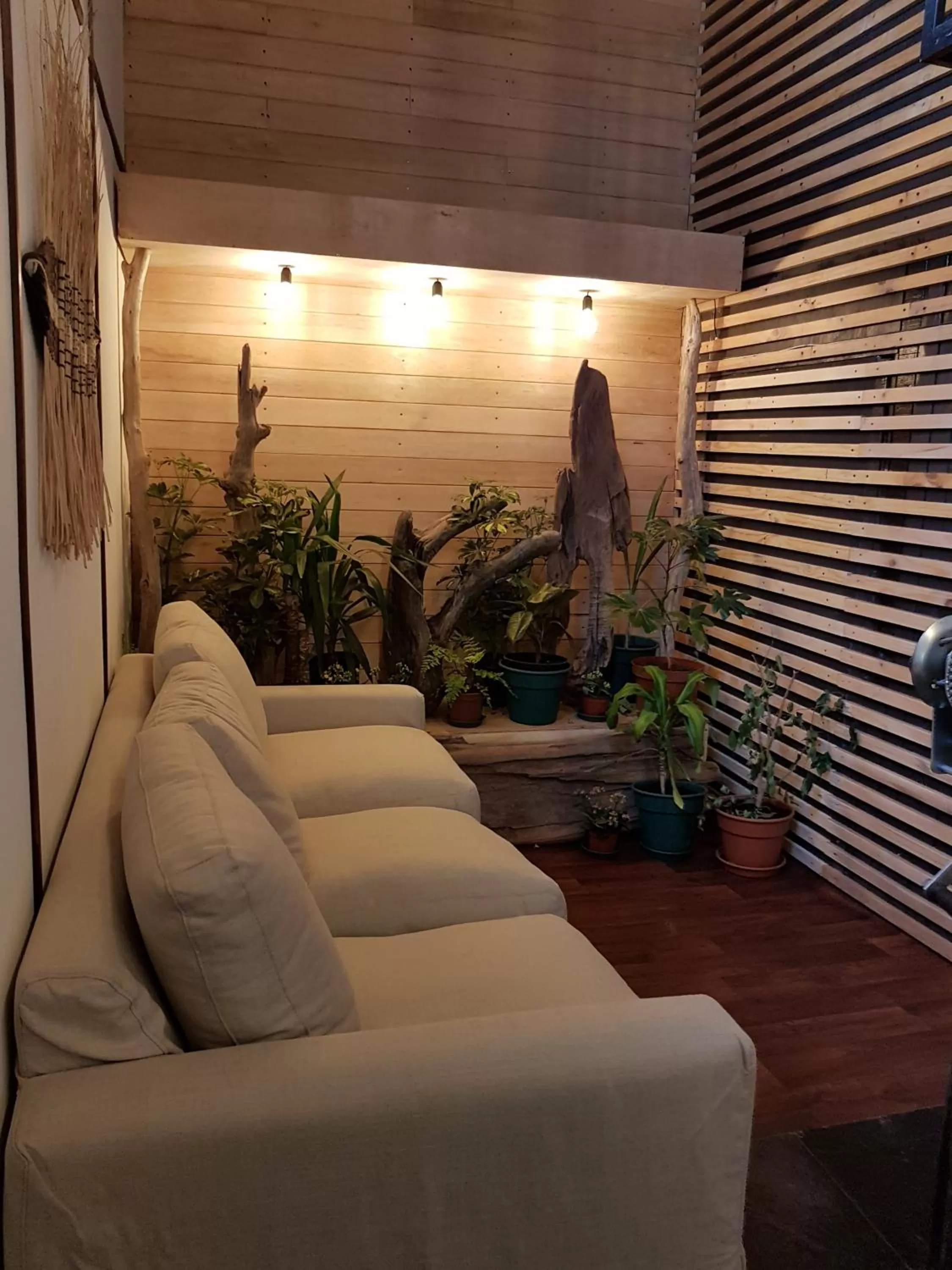 Living room in Hotel Tehuelche Natura