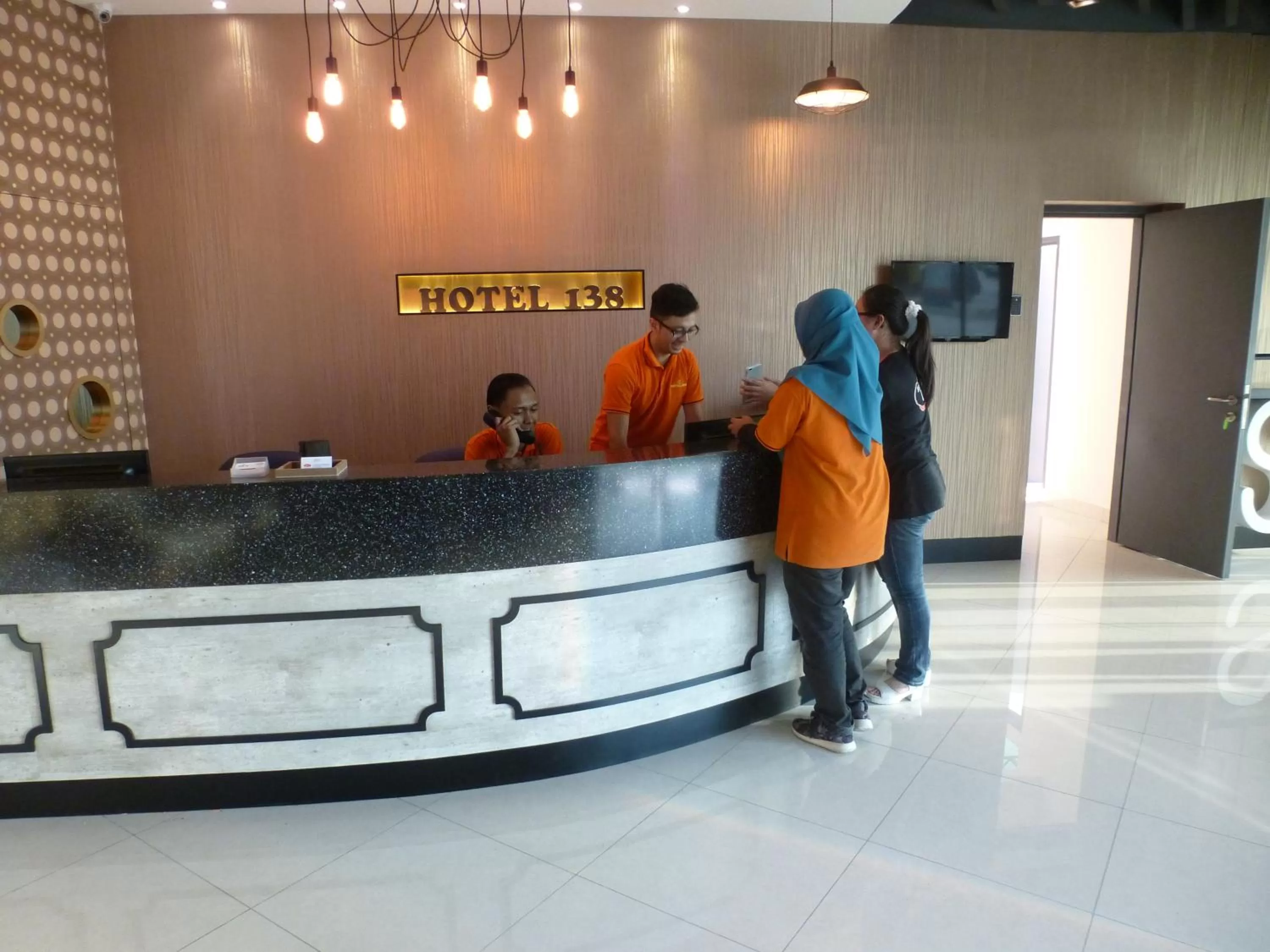 Property logo or sign in Hotel 138 @ Bestari