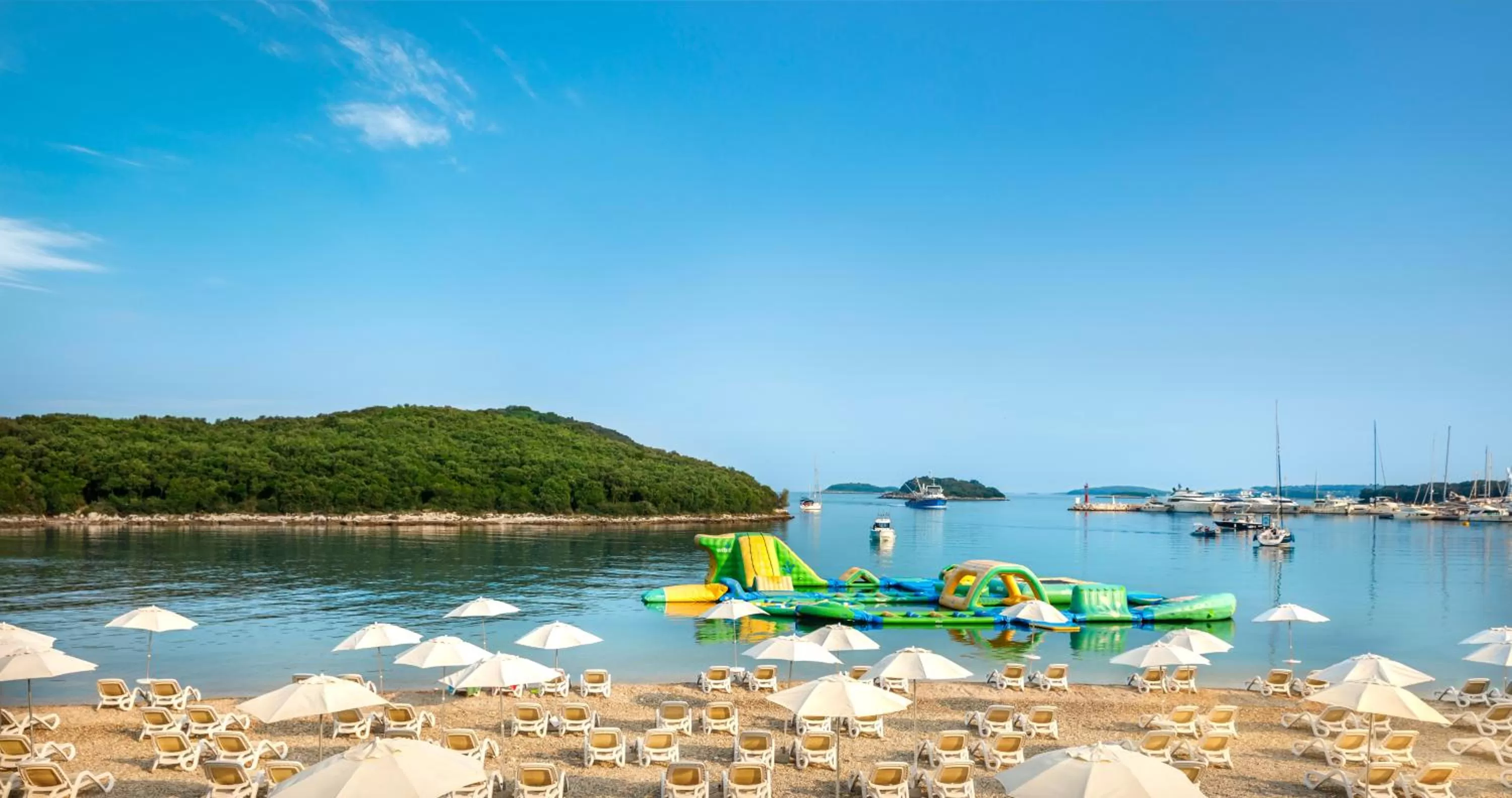 Beach in Maistra Select Pineta Hotel